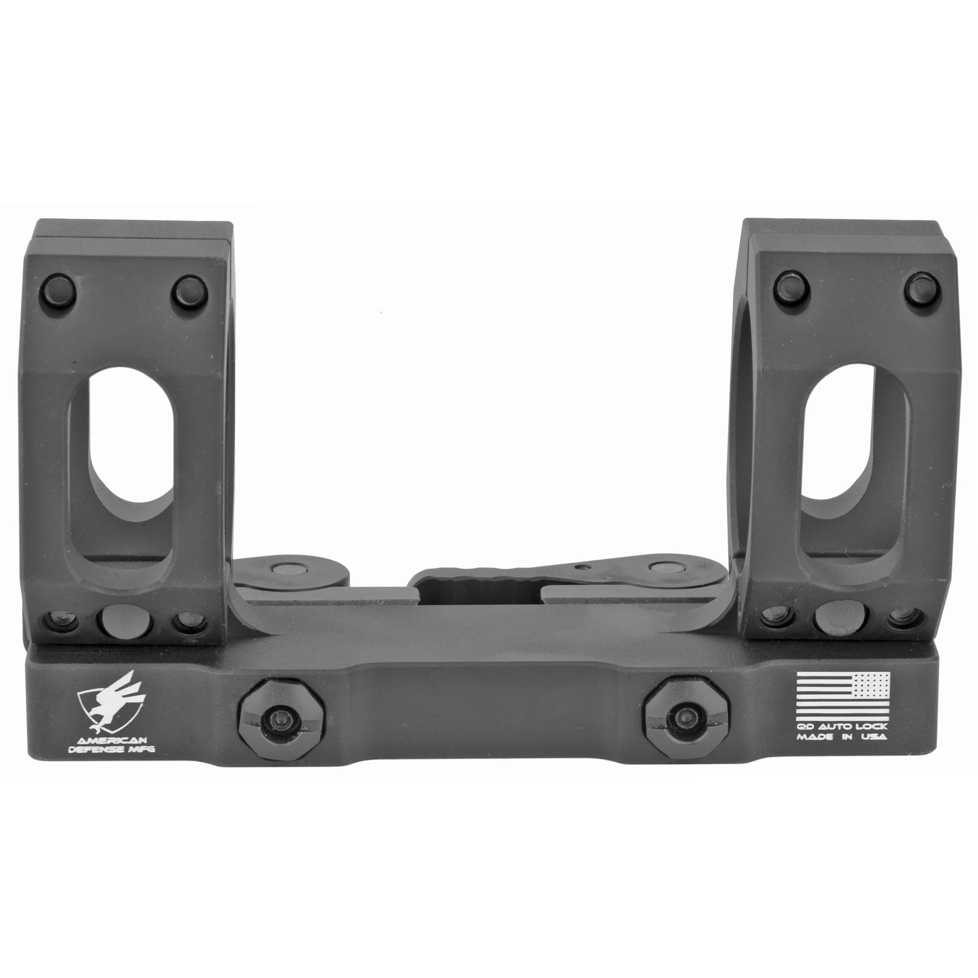 American Defense Mfg, 34mm Medium Quick Detach Scope Rings, Picatinny, Black - AD-RECON-SL-34-STD - Image 3