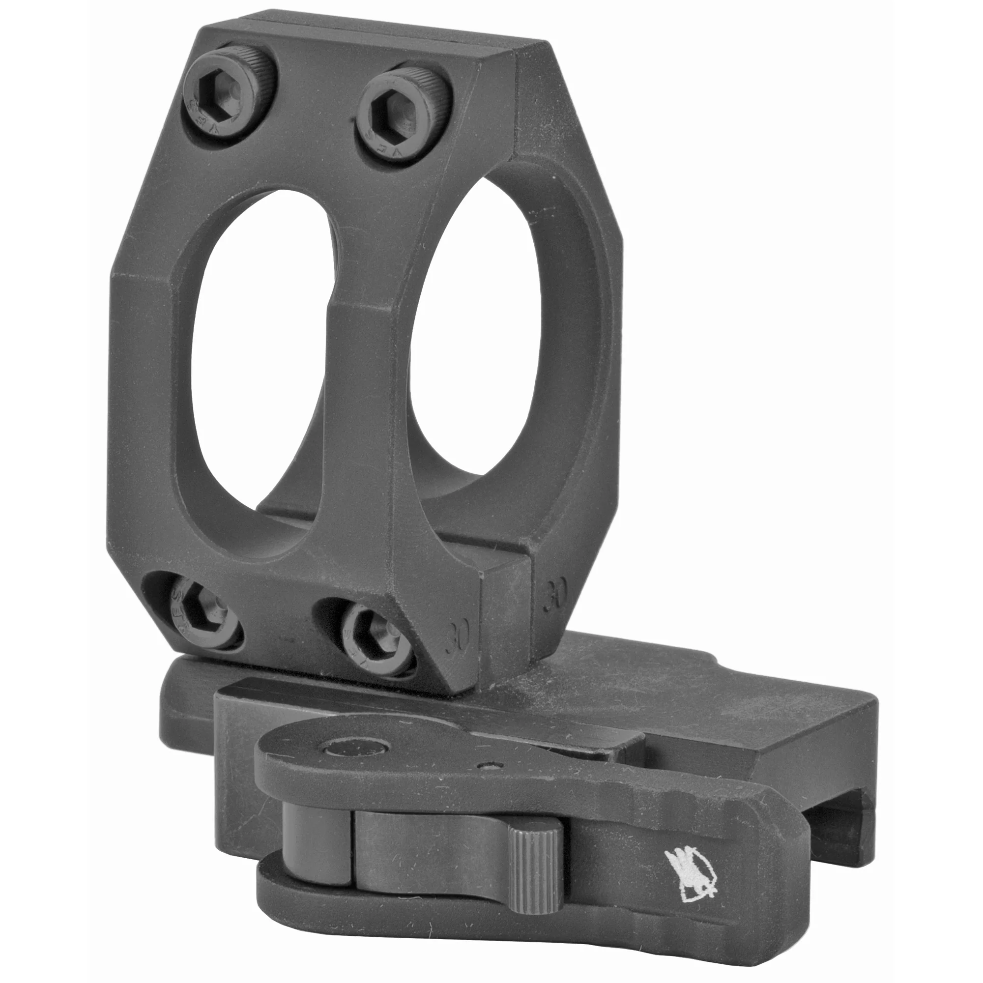 American Defense Mfg AD-68, Quick Detach Optic Mount, Picatinny, Black - AD-68-L-STD - Image 2
