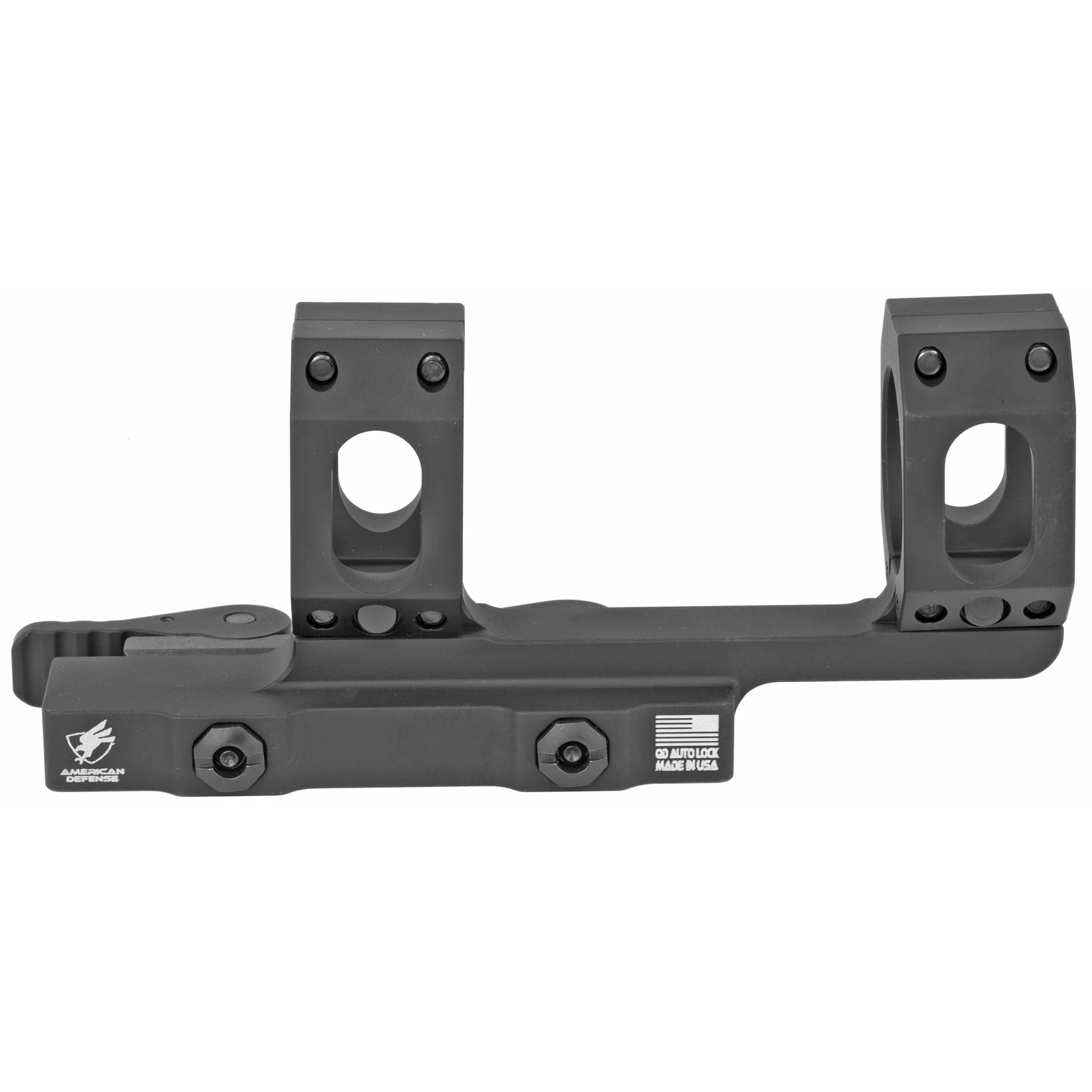 American Defense Mfg AD-Recon, 30mm Medium Quick Detach Scope Rings, Picatinny, Black - AD-RECON-30-STD - Image 3