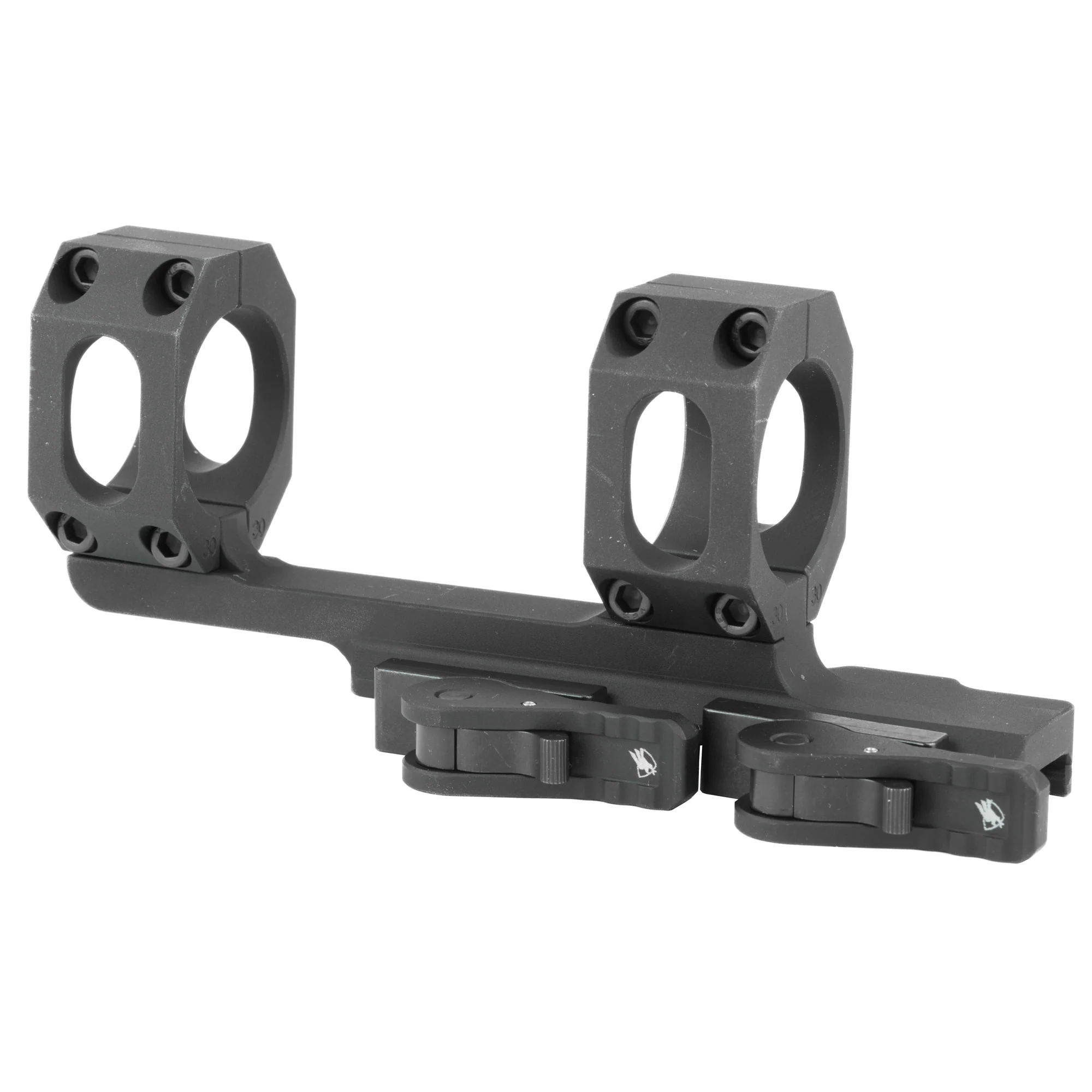American Defense Mfg AD-Recon, 30mm Quick Detach Scope Rings, Black - AD-RECON-20MOA-30-STD - Image 2