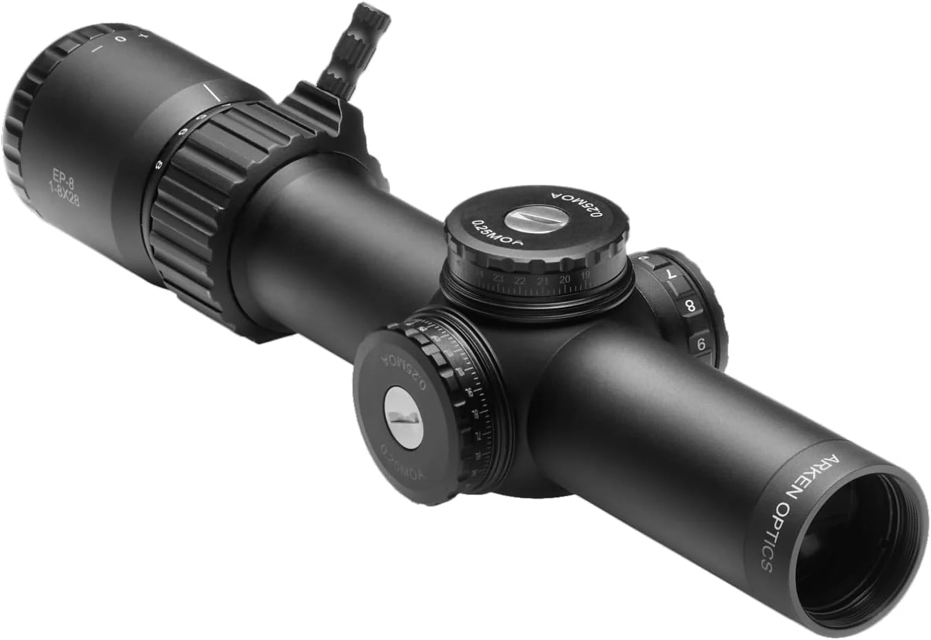 Arken Optics EP8 1-8x28 LPVO First Focal Plane Riflescope 34mm Tube - Image 4