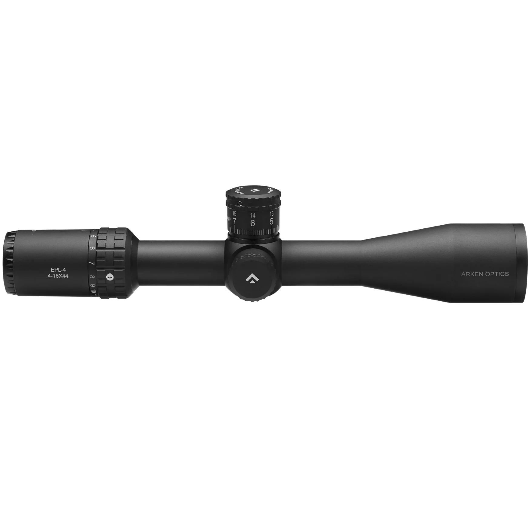 Arken Optics EPL-4 4-16x44 FFP Rifle Scope with Illuminated VHR Reticle, Zero Stop, and Capped Tool-Less Turrets – 30mm Tube - Image 3