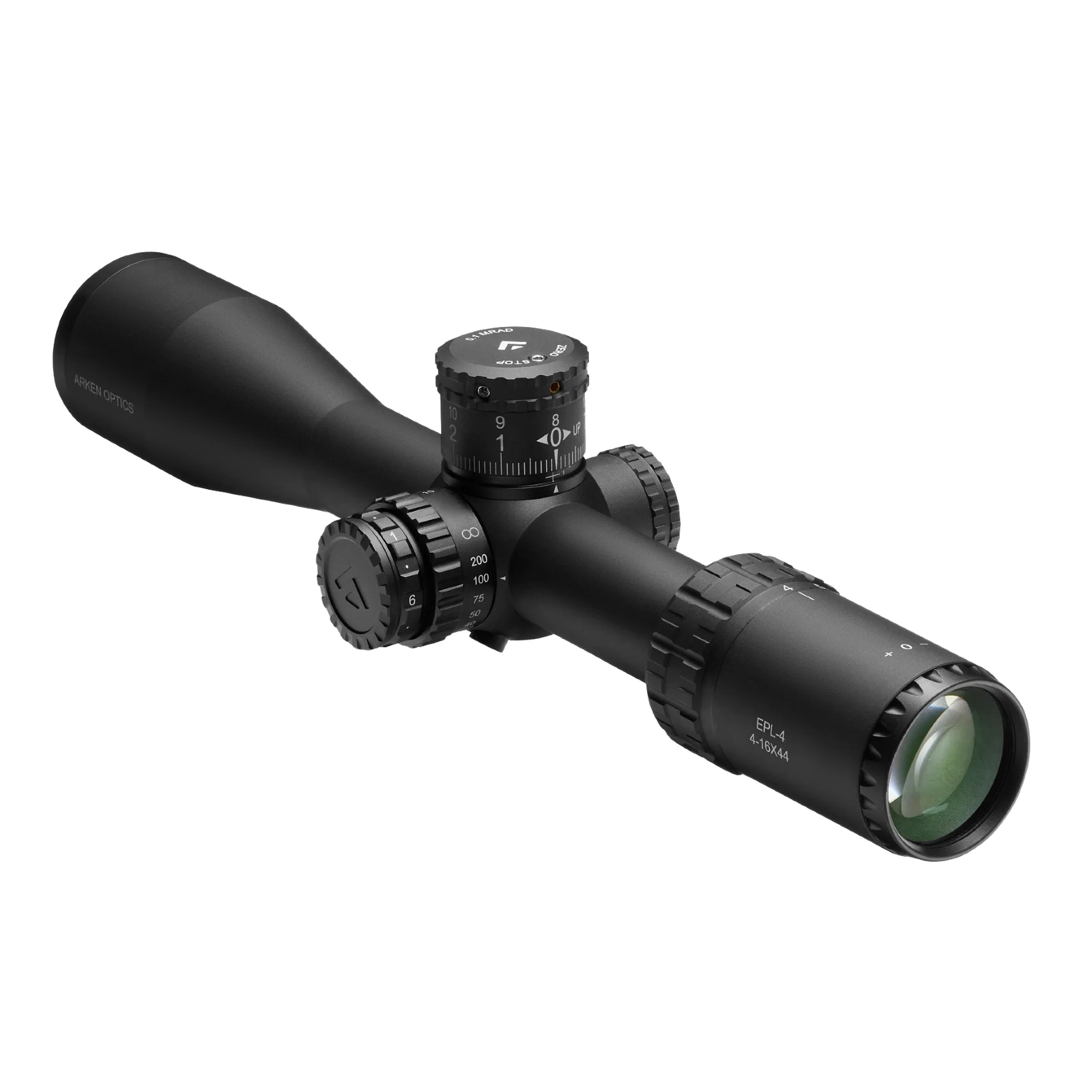 Arken Optics EPL-4 4-16x44 FFP Rifle Scope with Illuminated VHR Reticle, Zero Stop, and Capped Tool-Less Turrets – 30mm Tube - Image 4