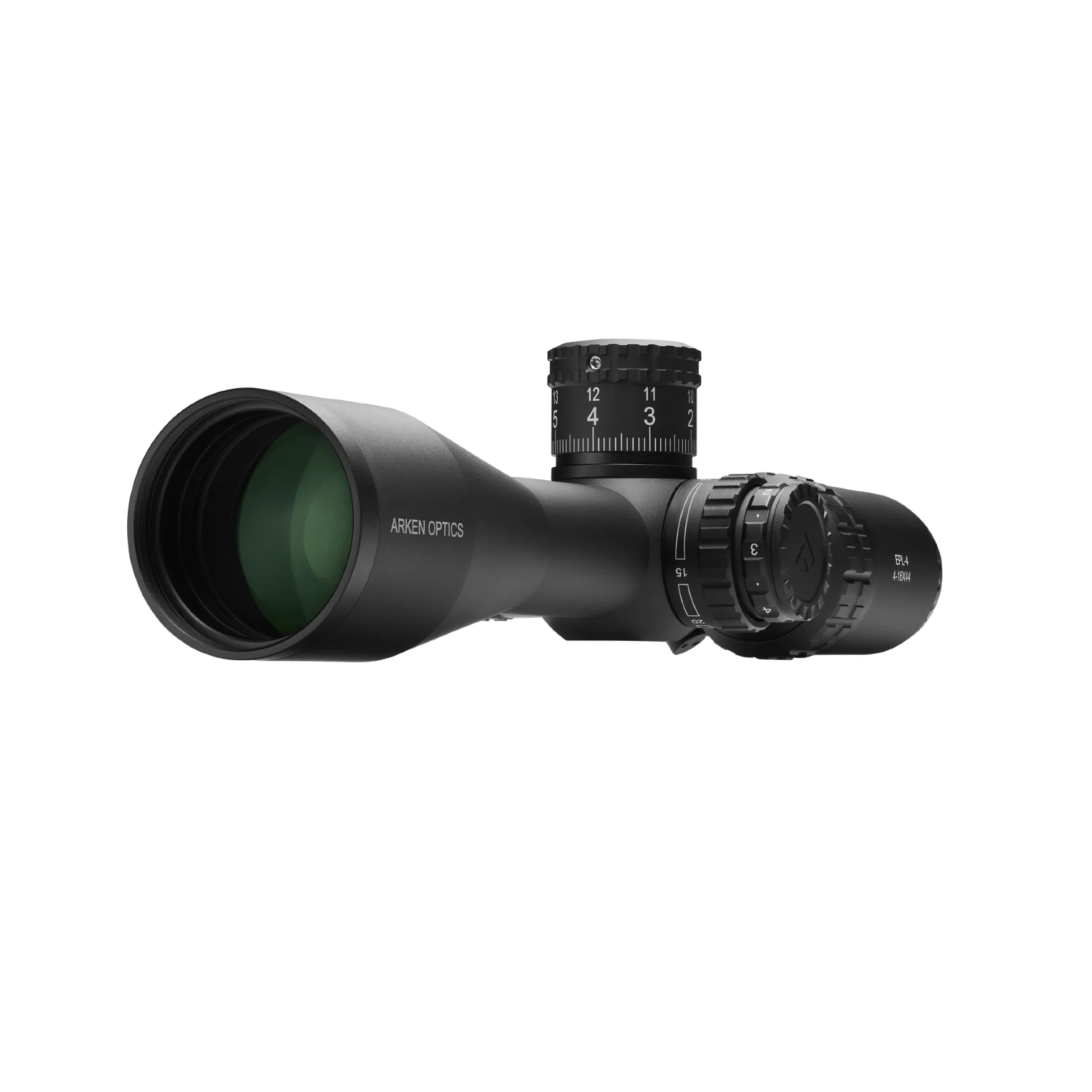 Arken Optics EPL-4 4-16x44 FFP Rifle Scope with Illuminated VHR Reticle, Zero Stop, and Capped Tool-Less Turrets – 30mm Tube - Image 5