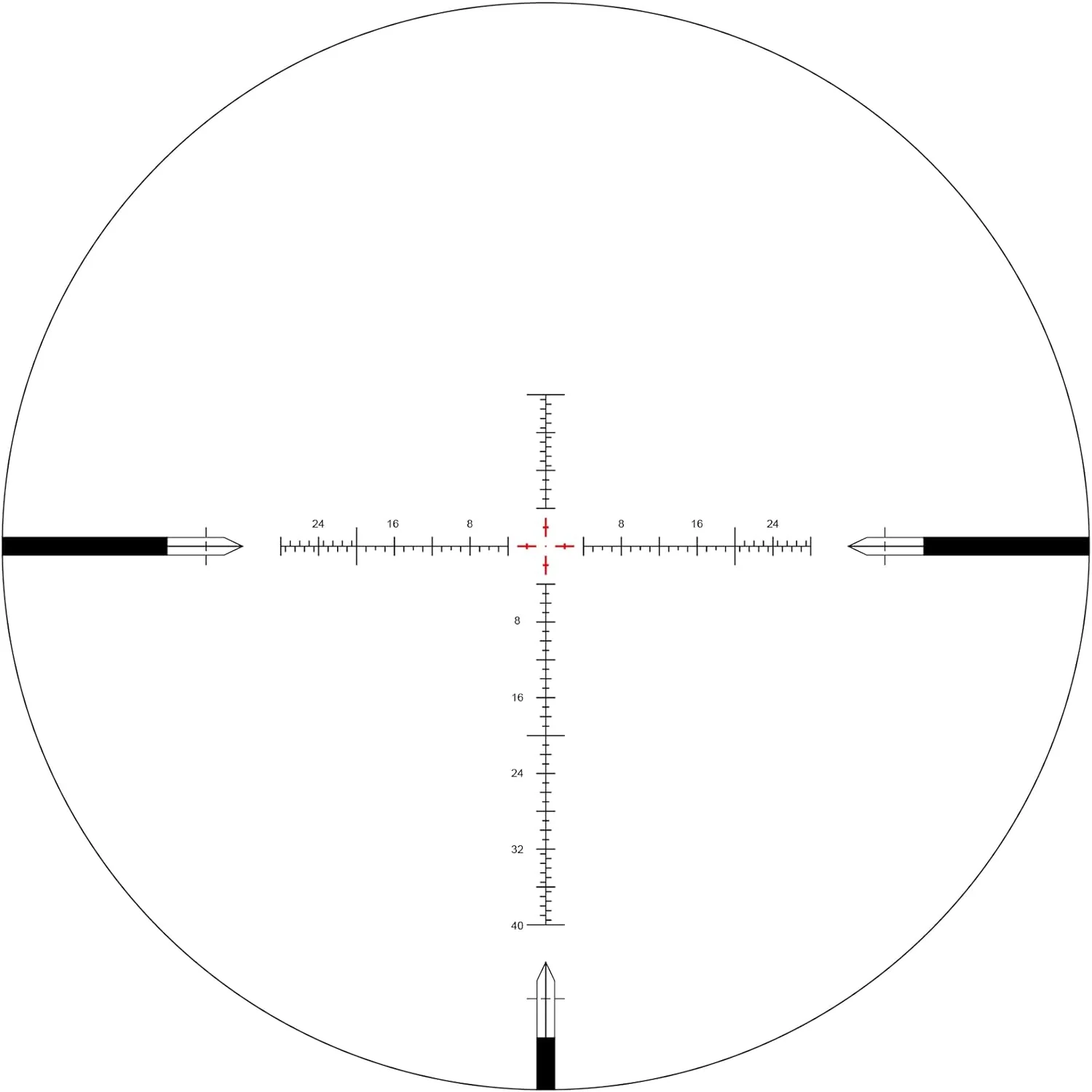 Arken Optics EPL4 6-24×50 FFP Illuminated Reticle with Zero Stop 30mm Tube Lightweight Rifle Scope - Image 16