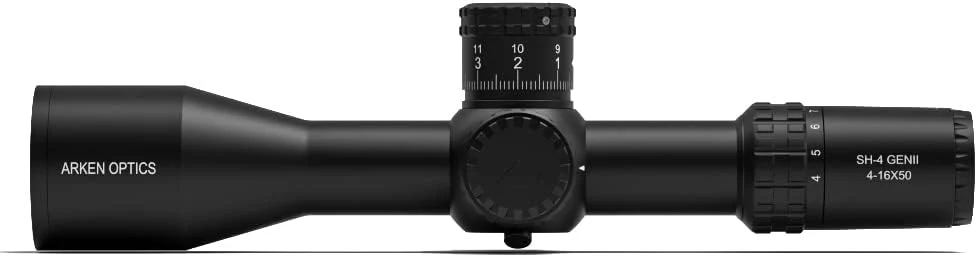 Arken Optics SH-4 4-16X50 GEN2 Rifle Scope FFP VPR Illuminated Reticle with Zero Stop - 34mm Tube - Image 9