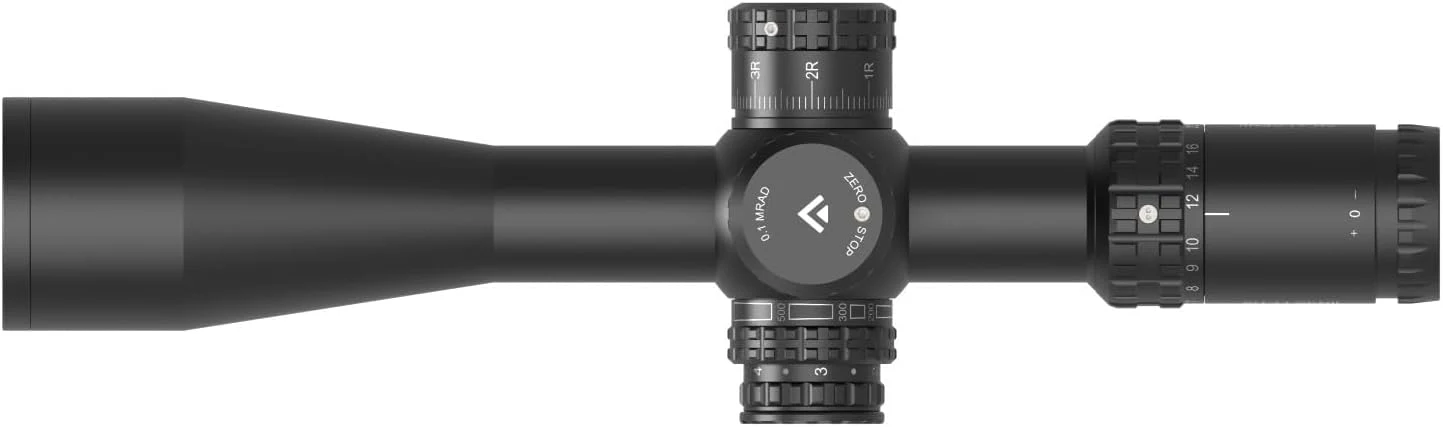 Arken Optics SH-4J 6-24X50 Rifle Scope FFP Illuminated Reticle with Zero Stop 34mm Tube - Image 6