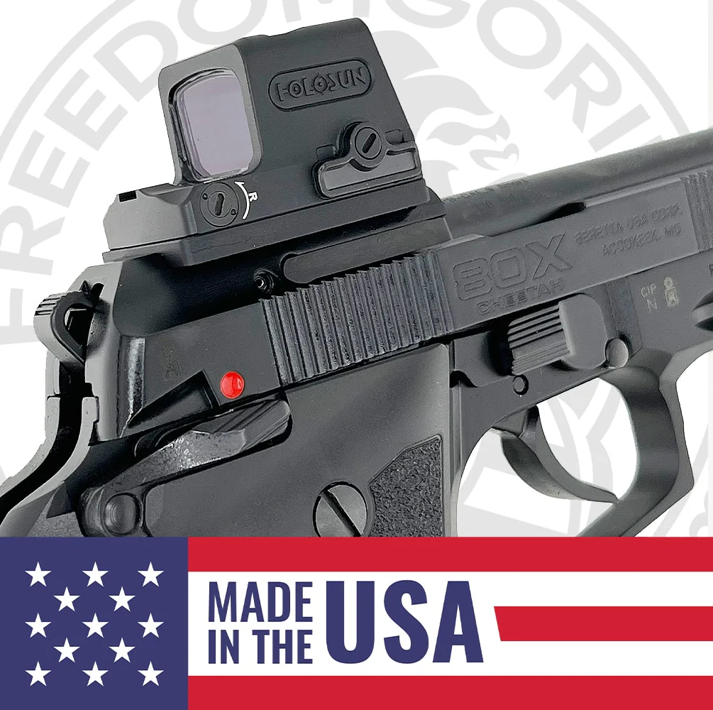 Beretta 80X Cheetah Optics Plate - "H" Plate for Holosun 407K, 507K, EPS Carry - Image 3