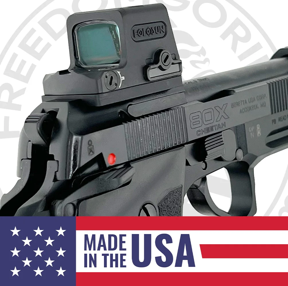 Beretta 80X Cheetah Optics Plate - "H" Plate for Holosun 407K, 507K, EPS Carry - Image 6