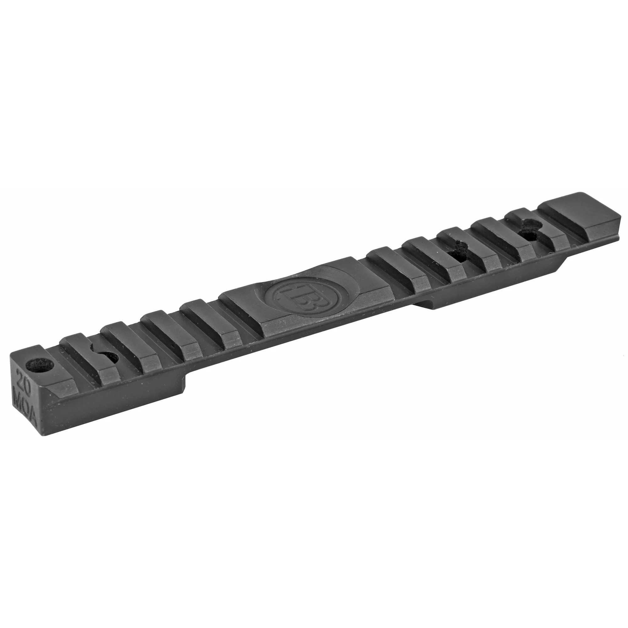Bergara, 20 MOA Short Action Picatinny Rail, Remington 700, Black - BA0008
