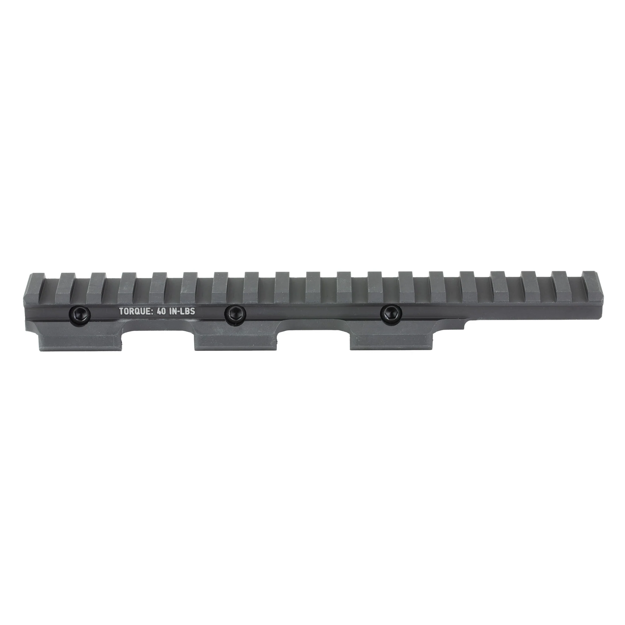 Bravo Company A/T Optic Riser, 18-Slot Cantilever, Picatinny, Black - BCM-OR-AT-525-13X5 - Image 3