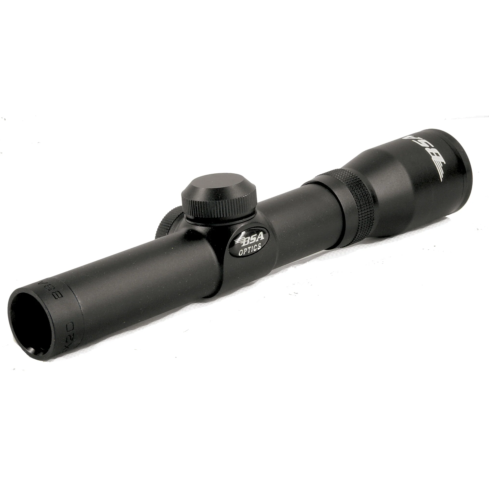 BSA Optics Edge Pistol Scope 2x20mm Duplex Reticle 1 Inch Tube - BSAPS2X20
