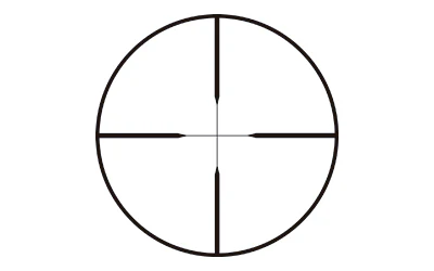BSA Optics Sweet 17 AO 3-9x40mm .17 HMR Duplex Riflescope w/ Dovetail Rings - BSA17-39X40AOWRTB - Image 4