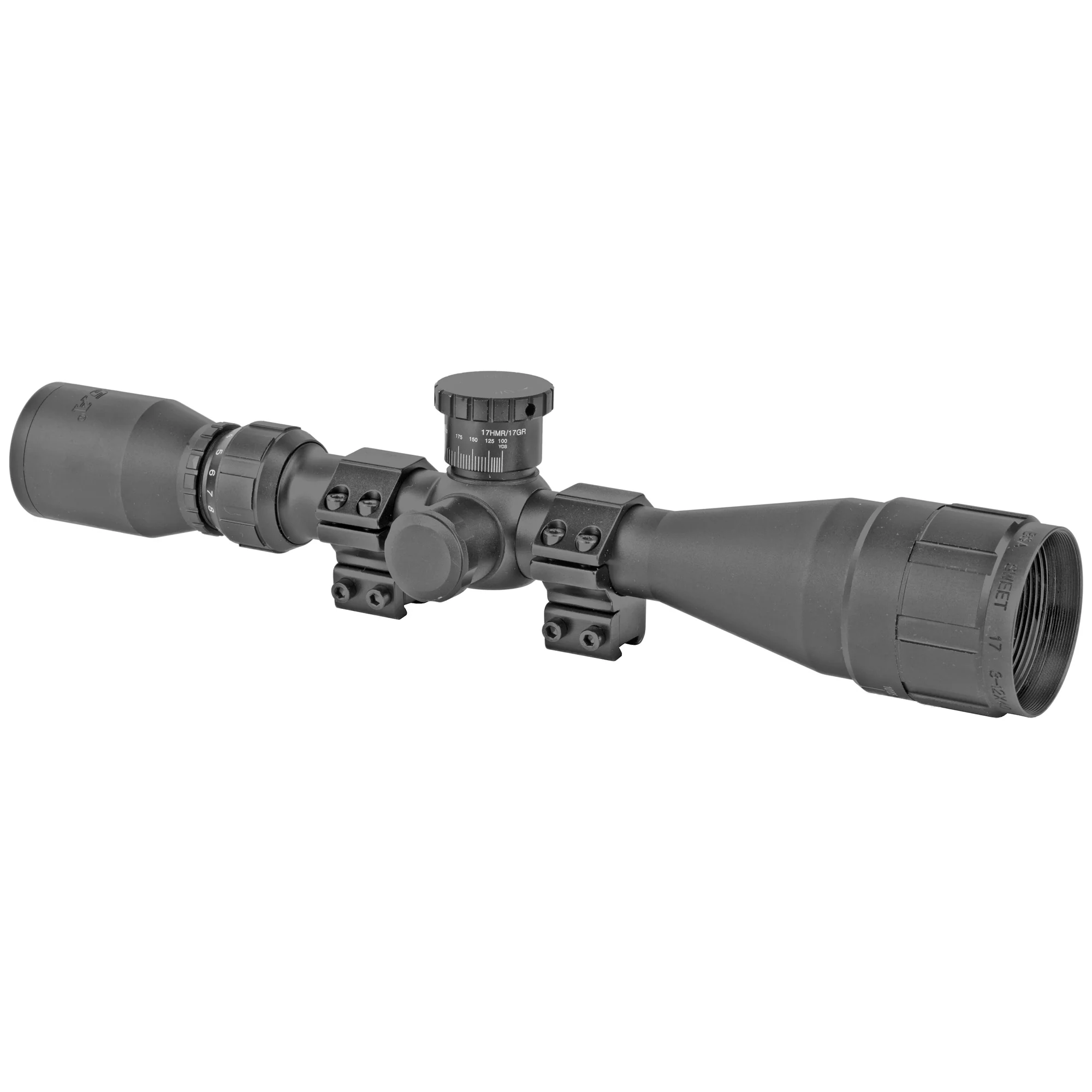 BSA Optics Sweet 17 3-12x40mm Hunting Rifle Scope - BSA17-312X40AOWRTB - Image 2