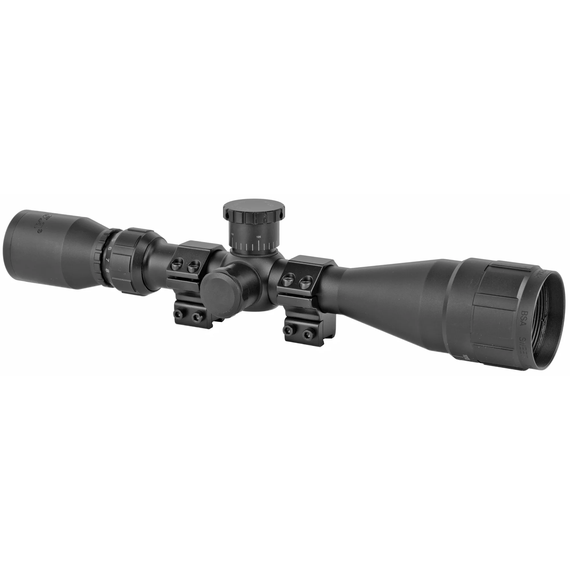 BSA Optics Sweet 22 4-12x40mm AO Rifle Scope with 1-Inch Tube - BSA22-412X40AOWRTB - Image 2