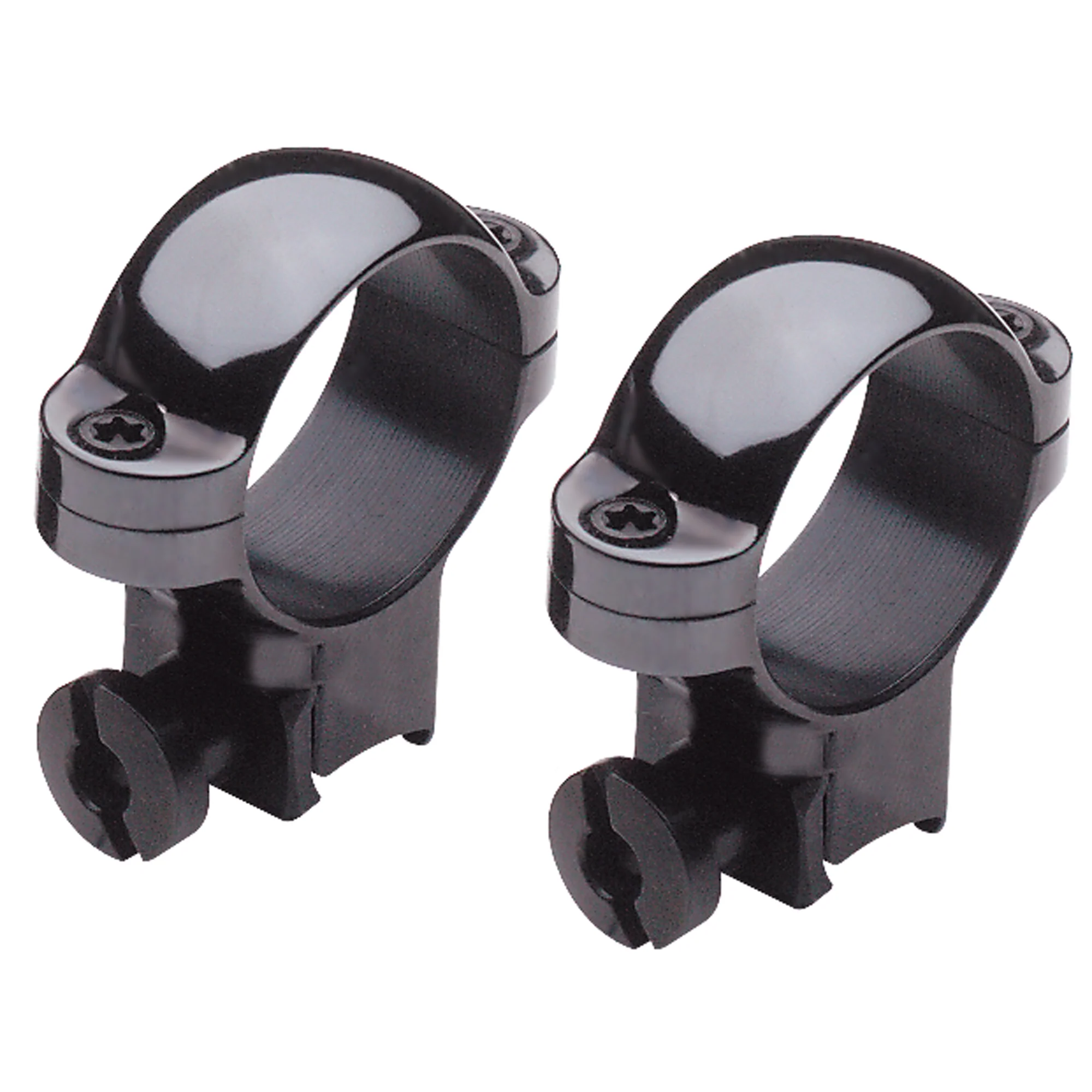 Burris Deluxe, 1-Inch Medium Scope Rings, .22 Caliber, Black Gloss - 420072
