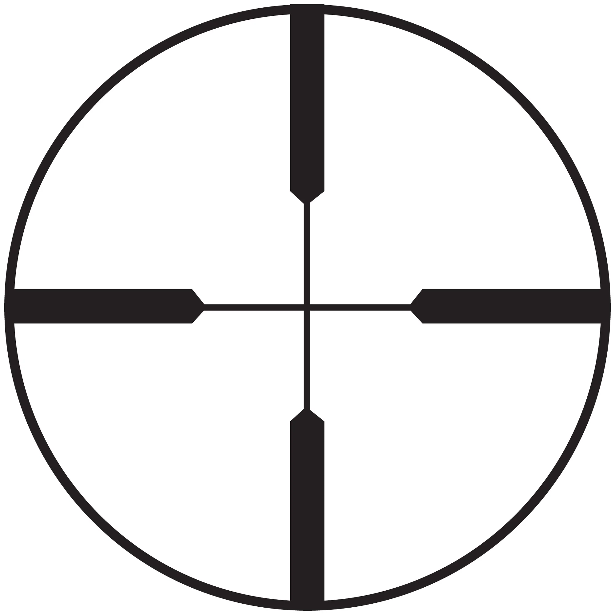Burris Scout 2.75x20mm Heavy Plex Matte 1-Inch Tube Riflescope - BU200269 - Image 4