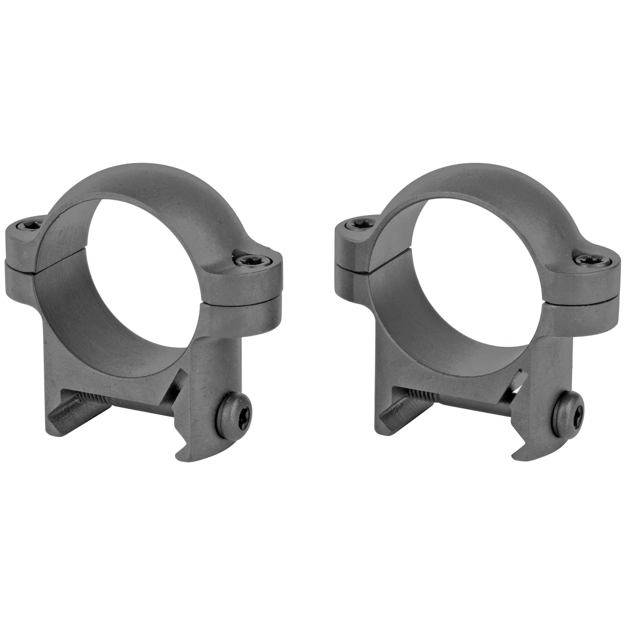 Burris Zee, 1-Inch Low Scope Rings, Weaver, Black Matte - 420083 - Image 3