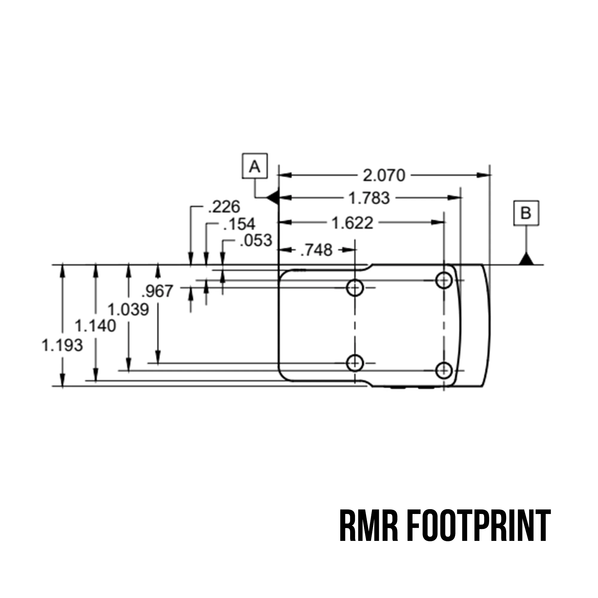 C&H Comp Optic - 3 MOA Green Dot Sight, RMR Footprint - Image 8
