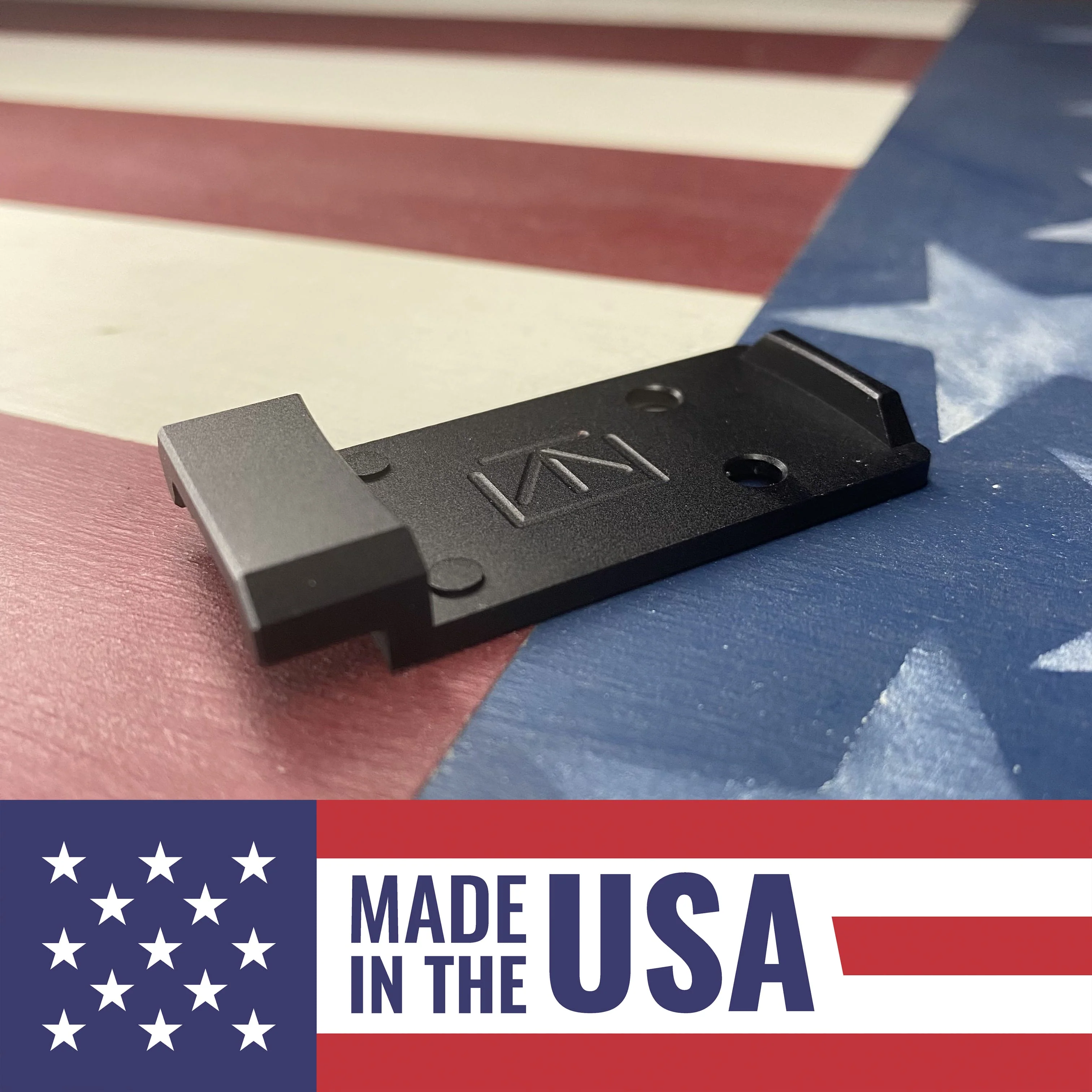 Canik METE Holosun 407K/507K/EPS/EPS Carry Adapter Plate - DOGTAG - Aluminum - Calculated Kinetics - Image 2