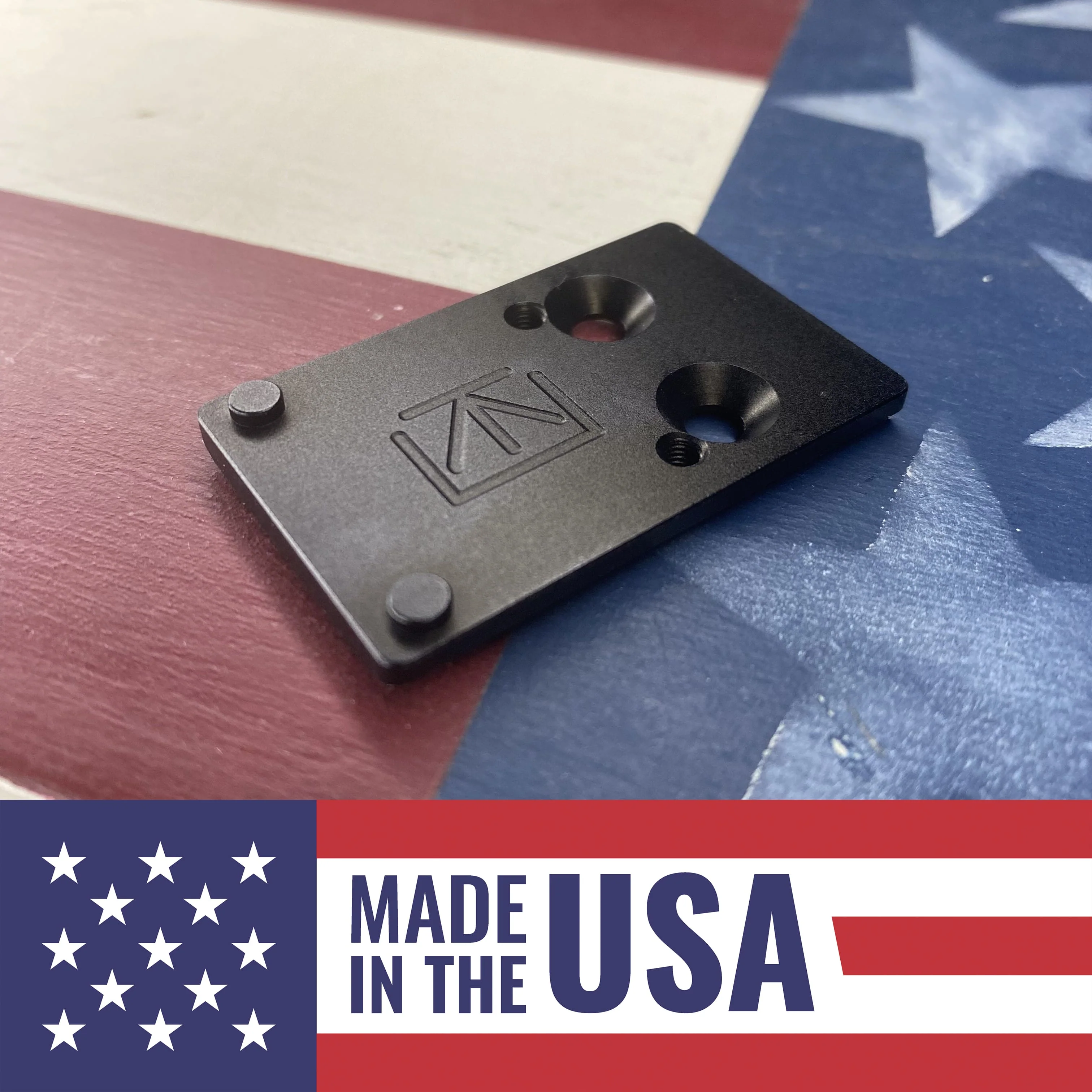 Canik METE RMR, 407C, 507C, 508T Adapter Plate - Aluminum - Calculated Kinetics (Does not fit METE MC9) - Image 2