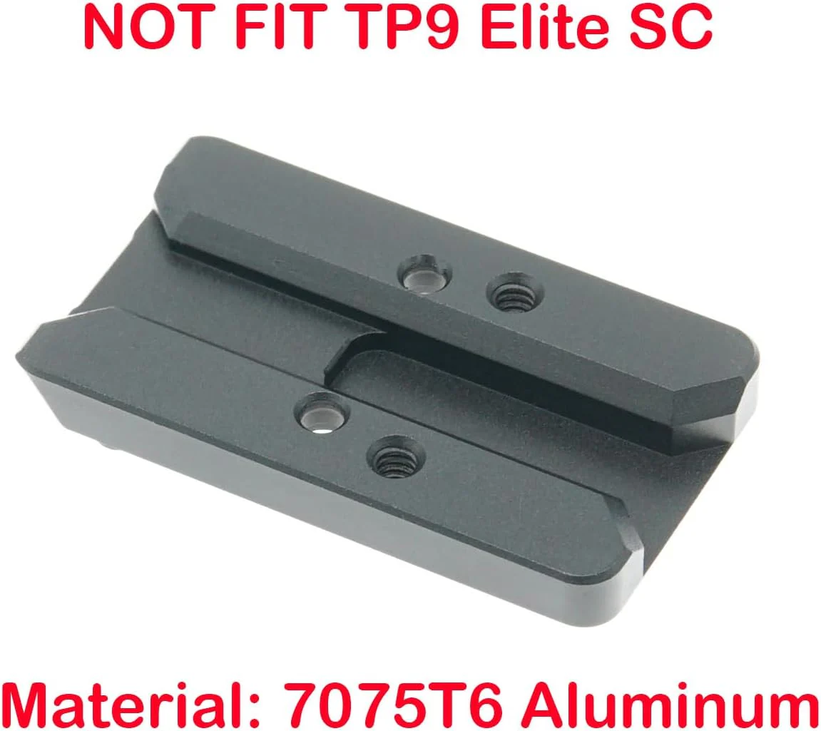 Canik TP9 and SFX Rival RMR (407C/507C/508T/507COMP) Adapter Plate - Aluminum - DPP - Image 2