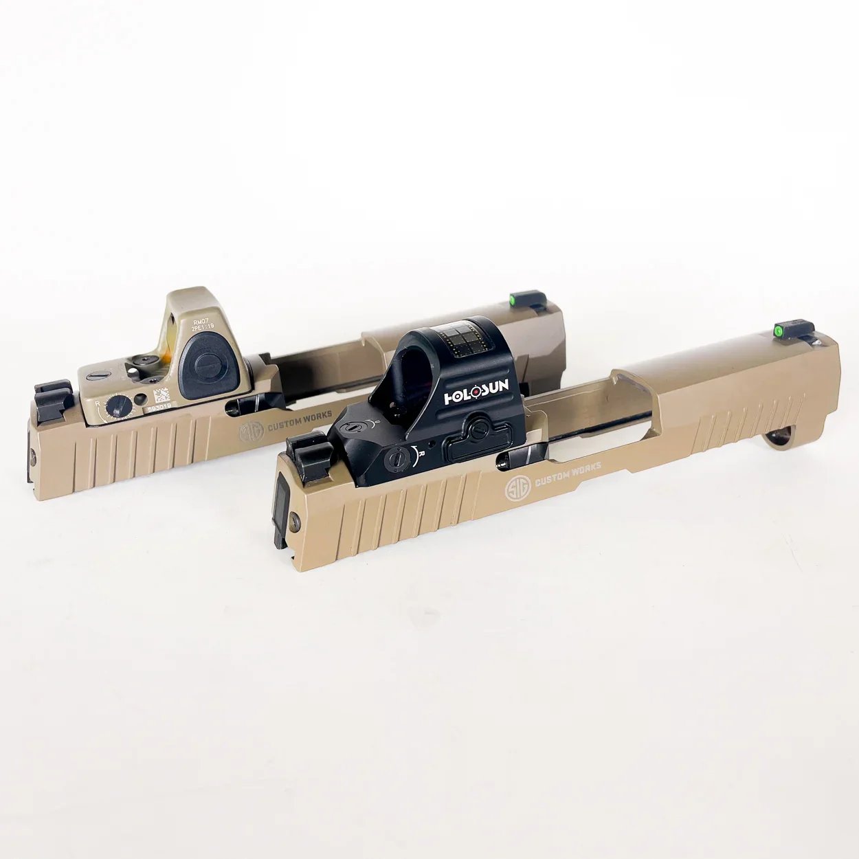 Sig P320 Filler Plate for Romeo 1 Pro Slides that have RMR Holes and have Rear Dovetail Sights Attached to slide - SGRX-RSH-FIL - Image 5