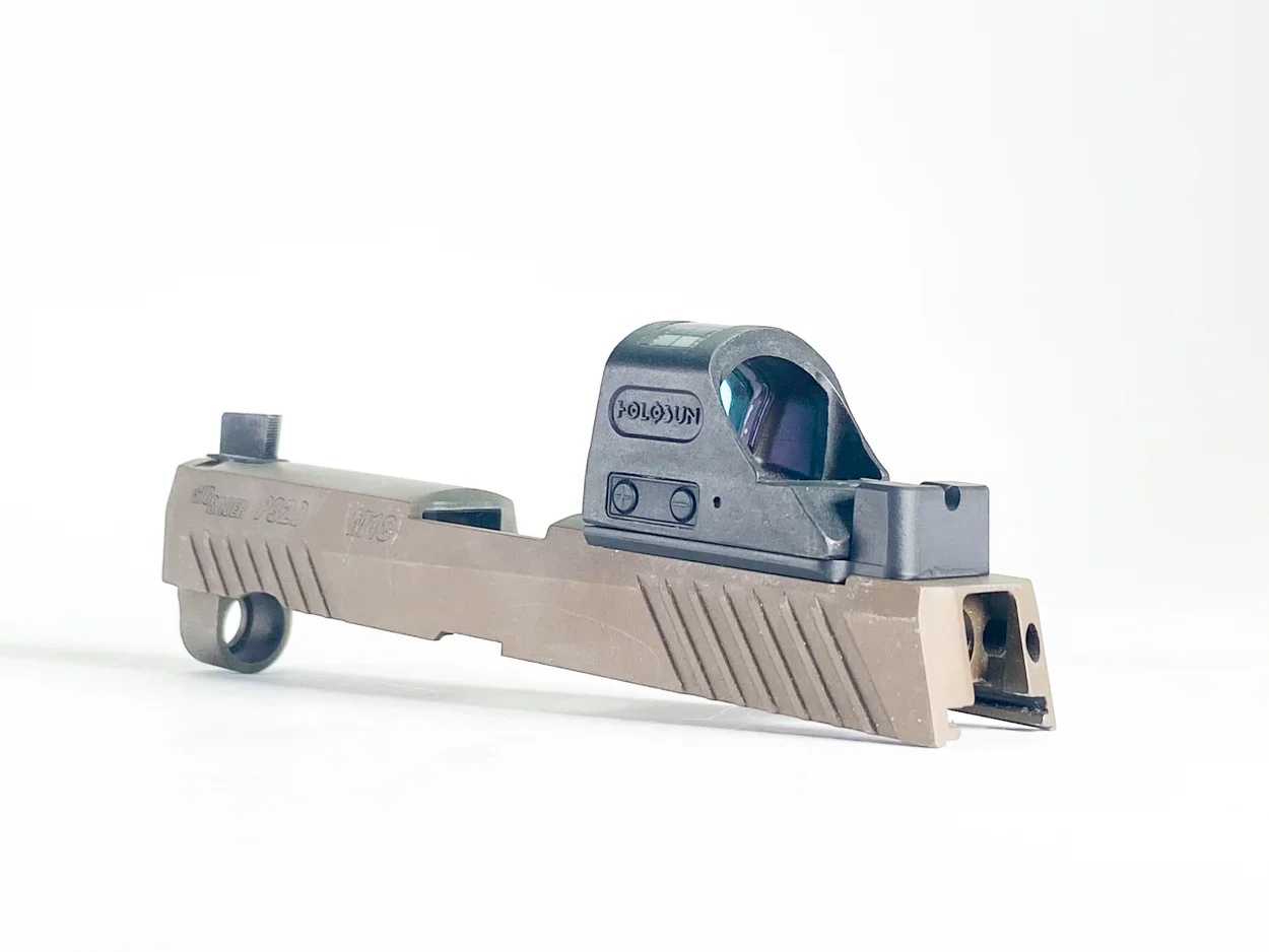 Sig P320 Filler Plate for Romeo 1 Pro Slides that don't have Rear Dovetail Sights Attached to slide - CHPWS - SGX-RSH-10-8 - Image 5