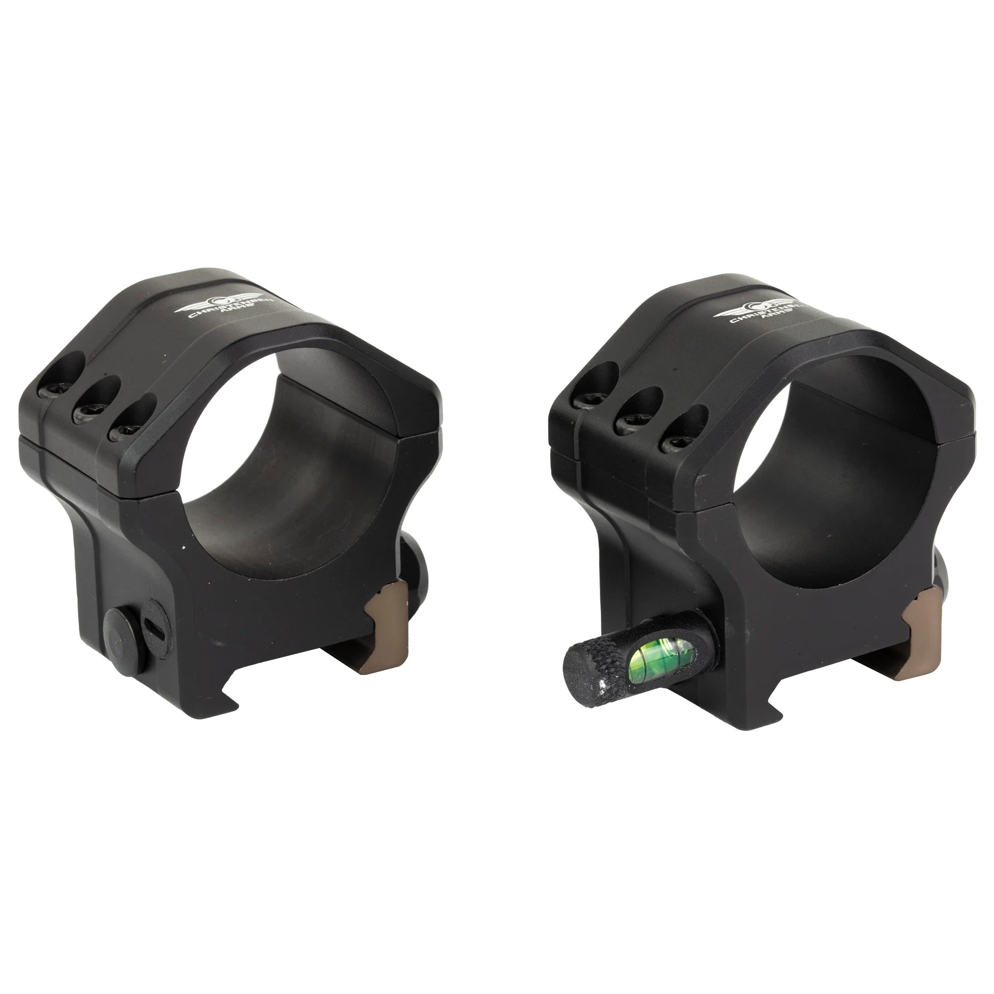 Christensen Arms Tactical, 30mm Medium Scope Rings, Black Anodized - 810-00042-01 - Image 3