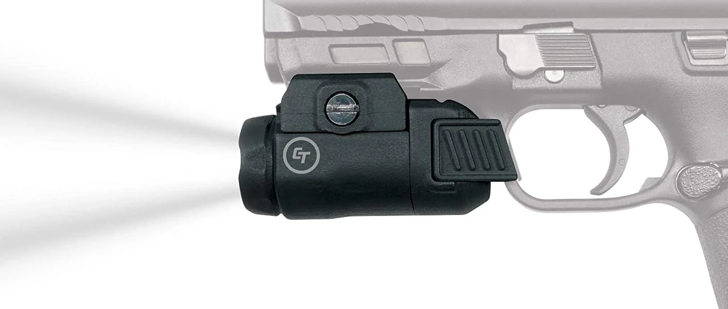 Crimson Trace Rail Mount Light, Compact, Fits 1913 Picatinny Rail, 200 Lumen White, Polymer Housing - Image 3