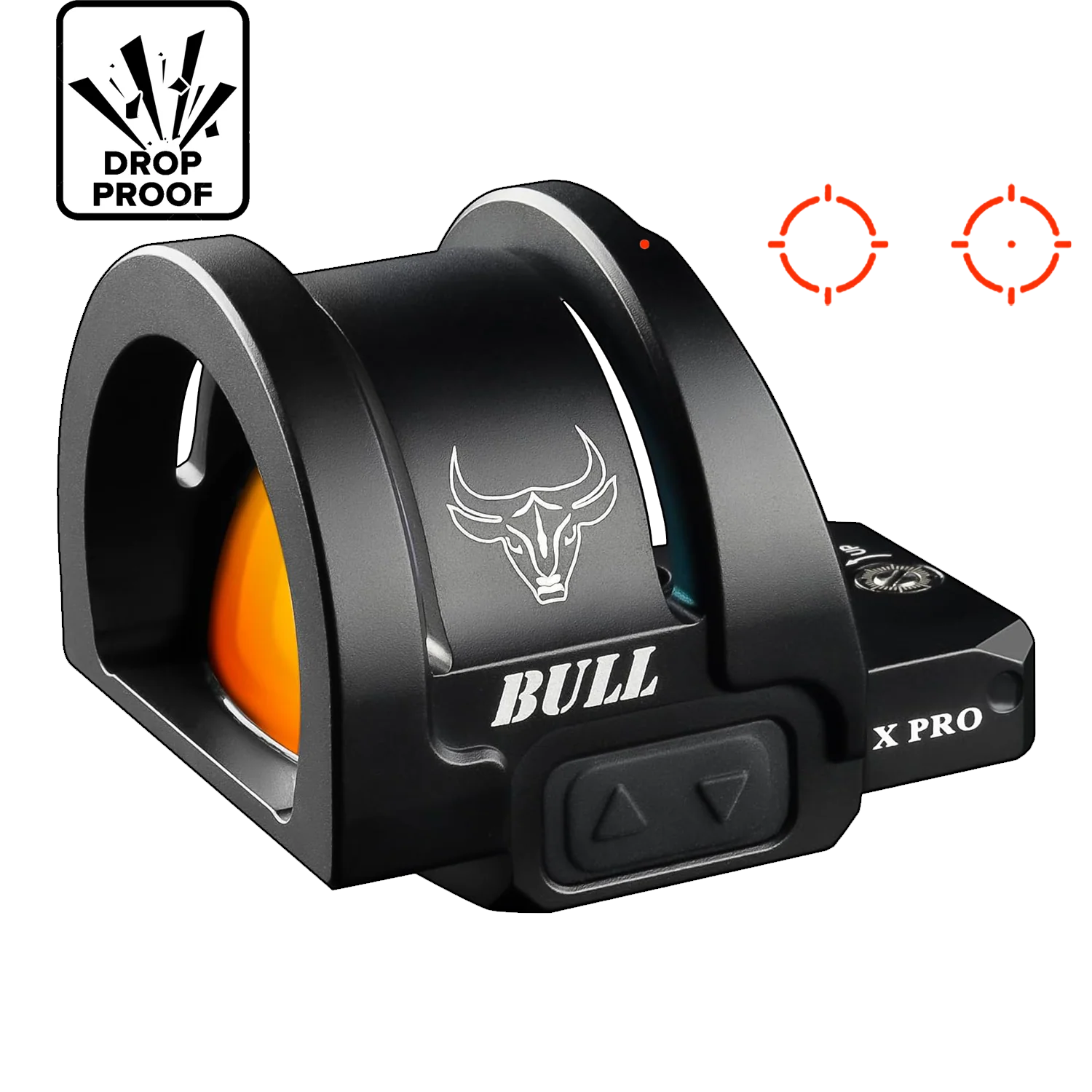 Cyelee Bull X PRO, Red 2 MOA Dot & 26 MOA Circle, RMR Footprint