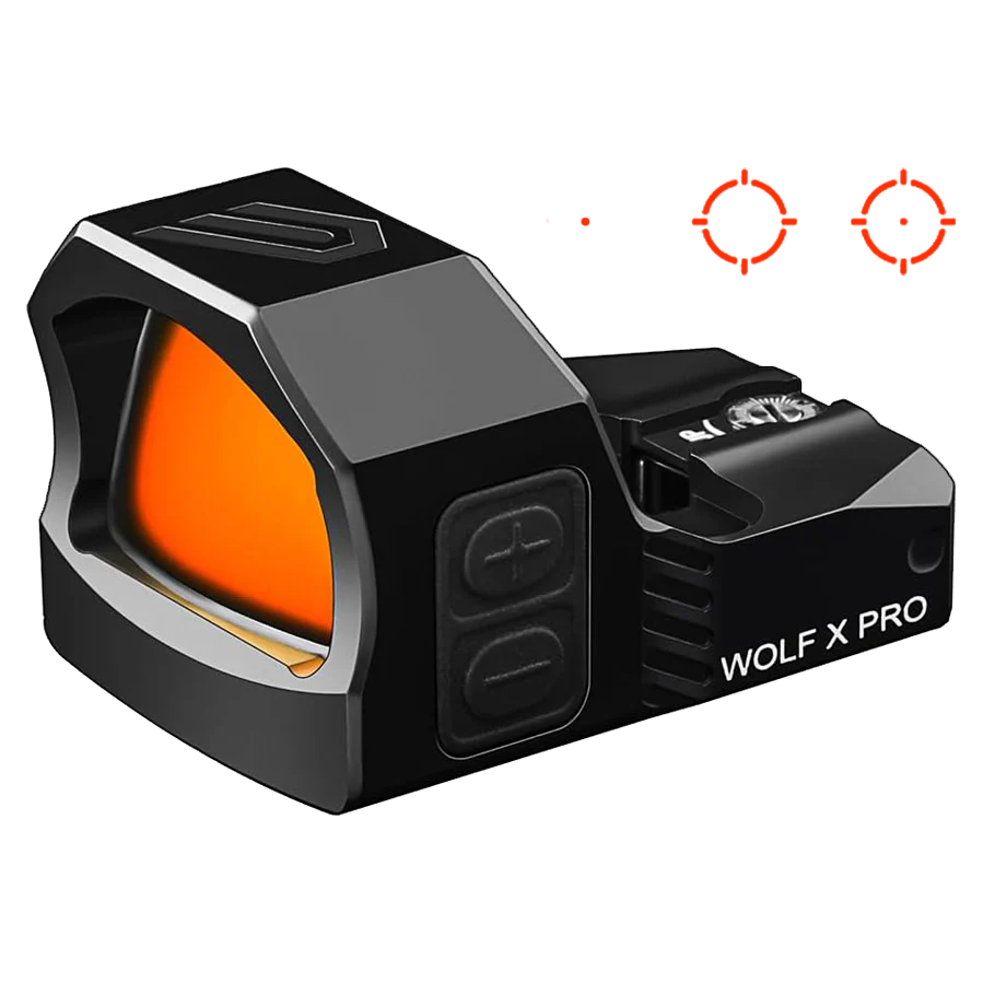 Cyelee WOLF X PRO, Red 2 MOA Dot & 26 MOA Circle, RMR Footprint