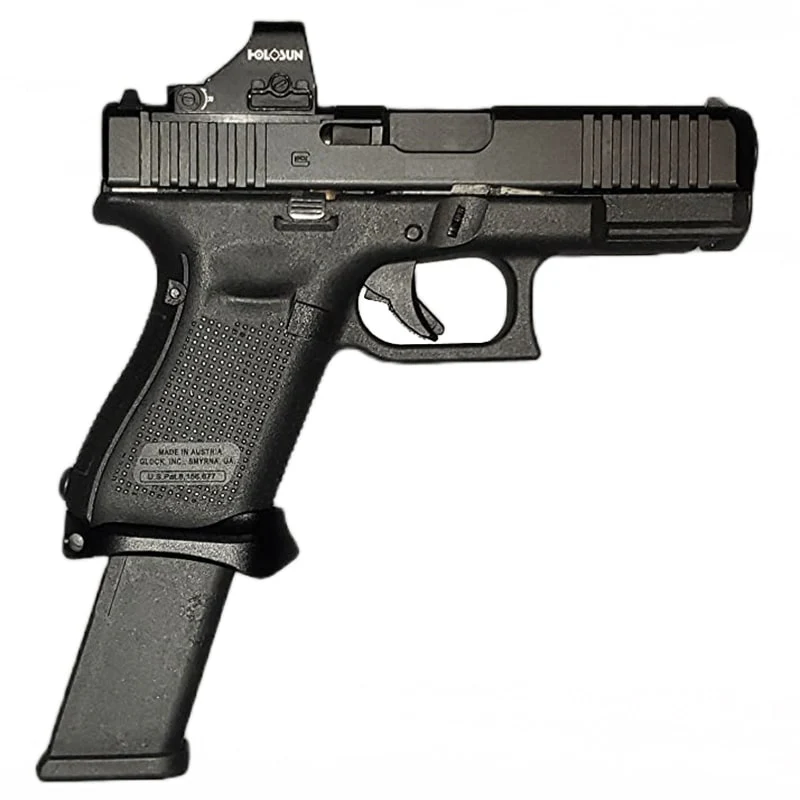 Glock MOS Fullsize & Compact to K Series Adapter Plate - 407K, 507K, EPS, EPS Carry - Titanium (Does Not Fit 43X/48 MOS) - DPP - Image 4