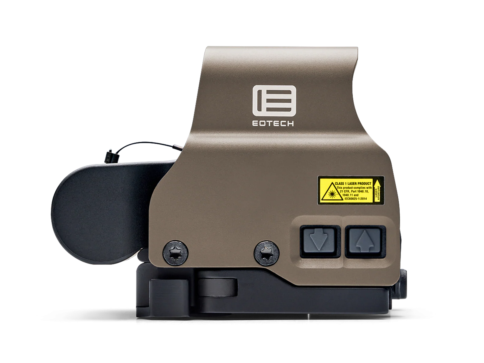 EOTech EXPS2 Black/Tan Holographic Red Dot Sight, 1 MOA Dot, 68 MOA Outer Ring, Quick Release Mount - EXPS2-0 B-T - Image 2