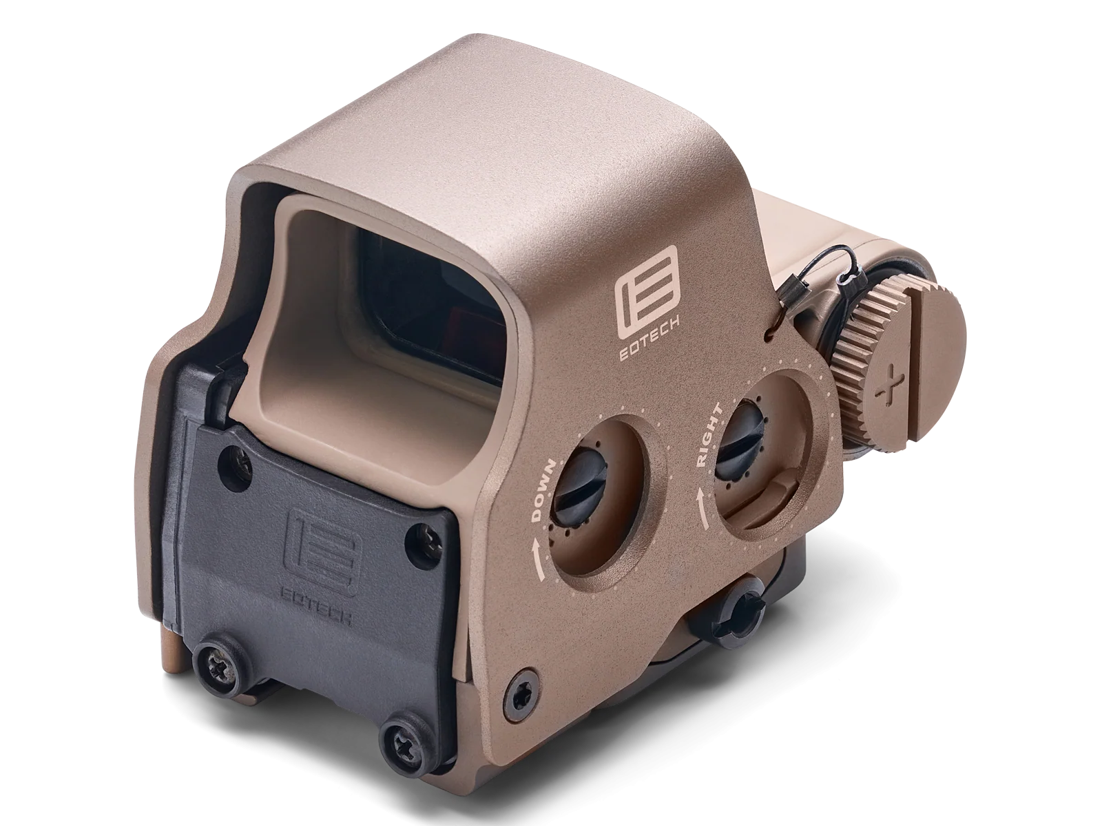 EOTech EXPS3-1 Tan/FDE Housing Holographic Red Dot Sight, 1 MOA Dot Only (No Outer Ring), Quick Release Mount, NV Compatible - EXPS3-1TAN - Image 2