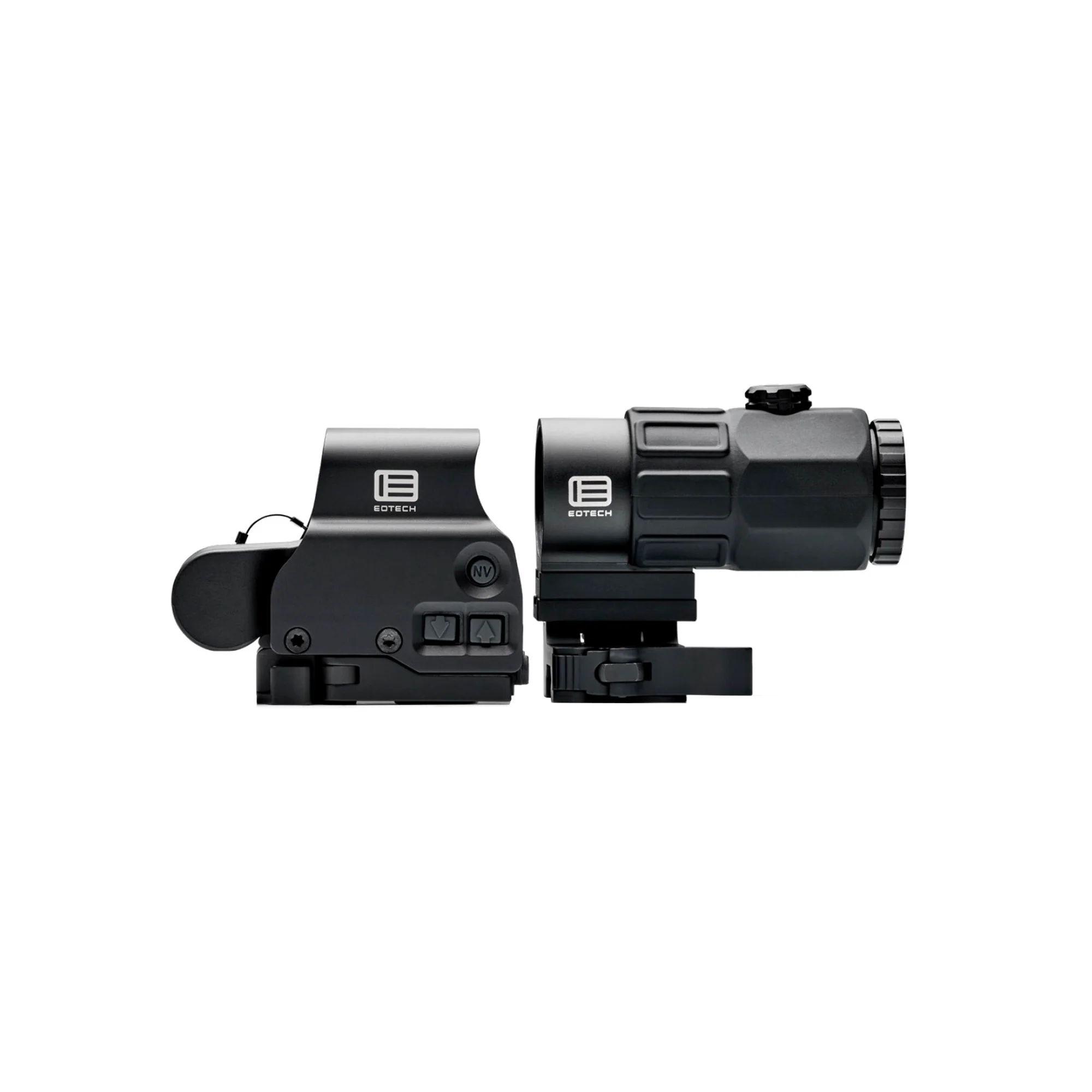 EOTech HHS IX Holographic Hybrid Sight EXPS3-DCR with G45 5X Magnifier, NV Compatible, Black HHS IX