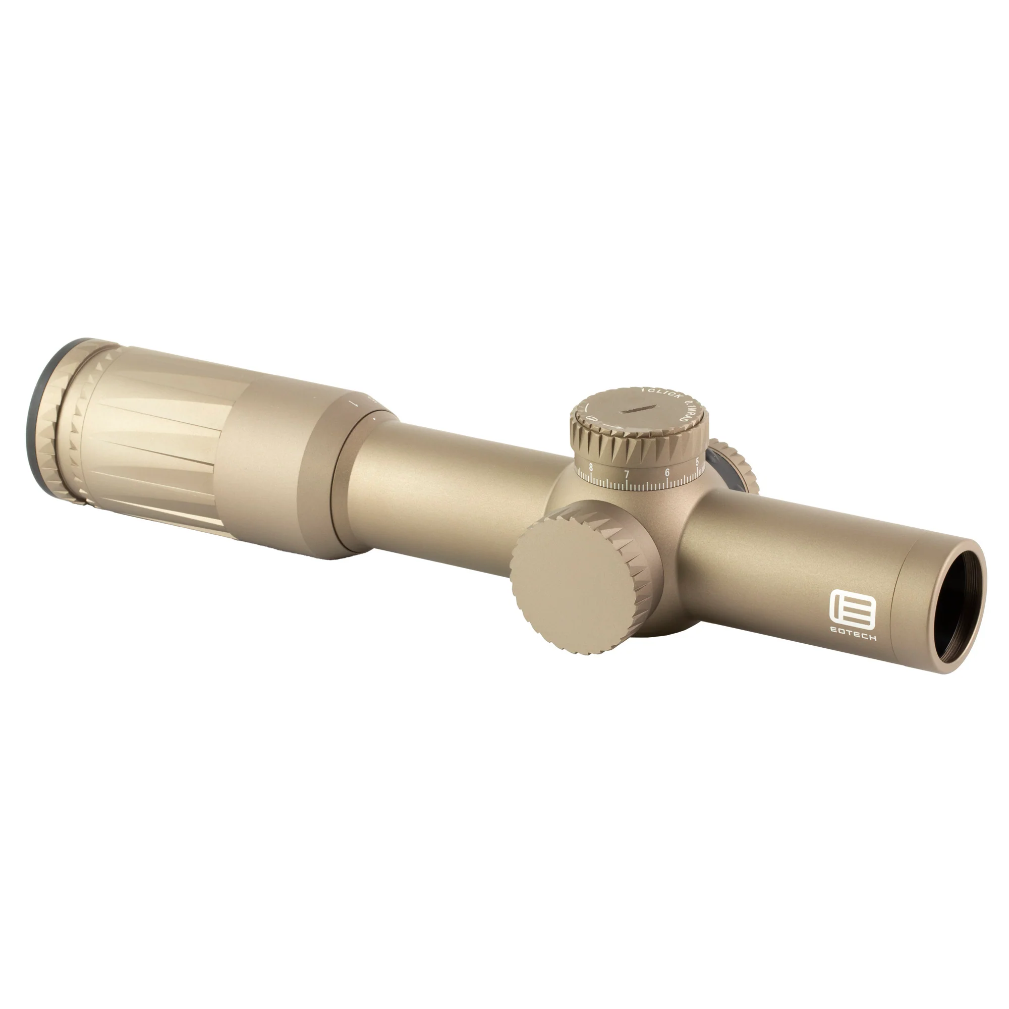 EOTech Vudu 1-10x28mm 34mm FFP Illuminated SR5 MRAD Riflescope, Tan - EOVDU1-10FFSR5TAN - Image 2