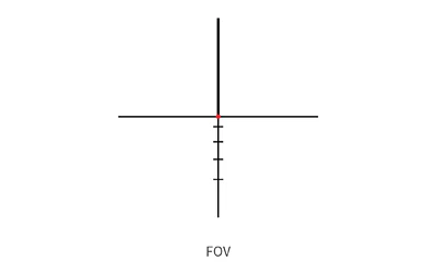 EOTech Vudu 1-8x24mm 30mm SFP Illuminated HC3 MOA BDC Riflescope - EOVDU1-8SFHC3 - Image 4