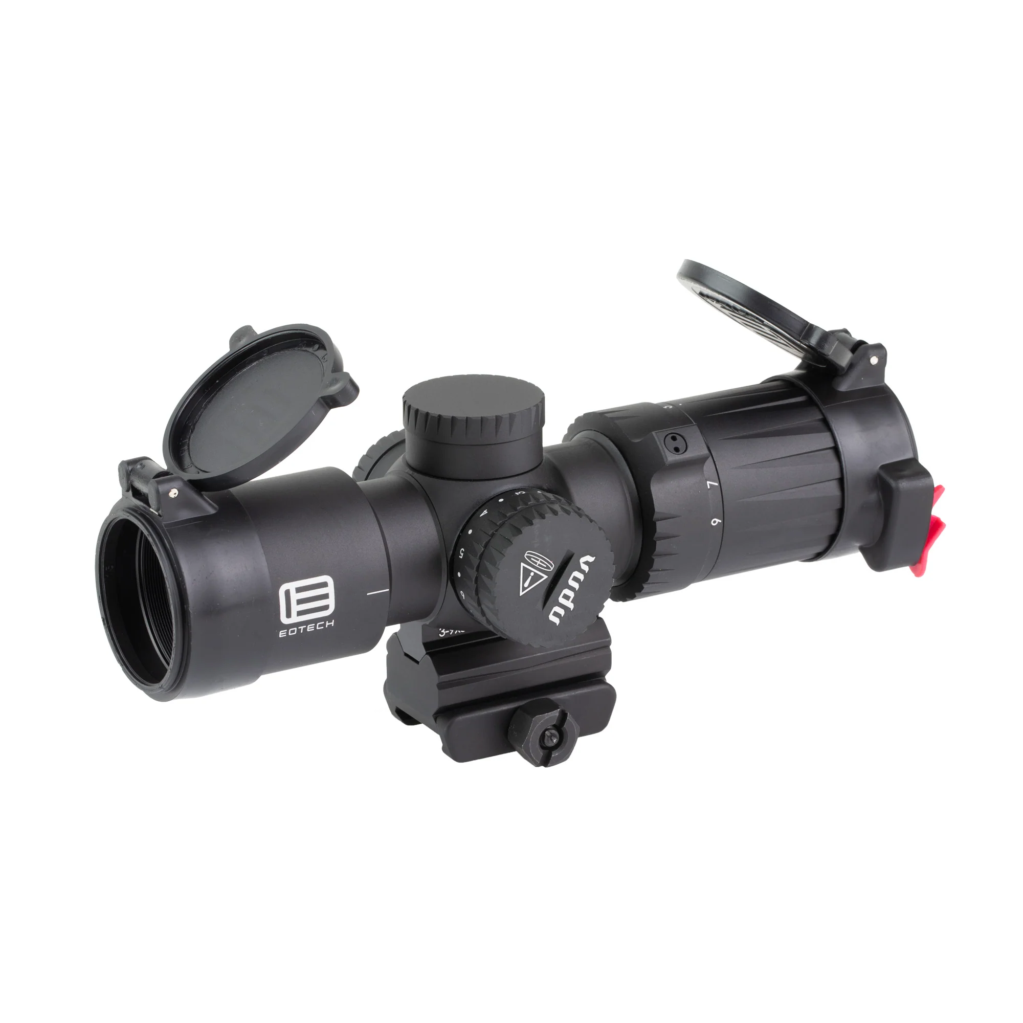 EOTECH Vudu Ultra Short 3-9x32mm SFP Illuminated MR5 MOA Riflescope w/ Integrated Mount - EOVDU3-9SFMR5
