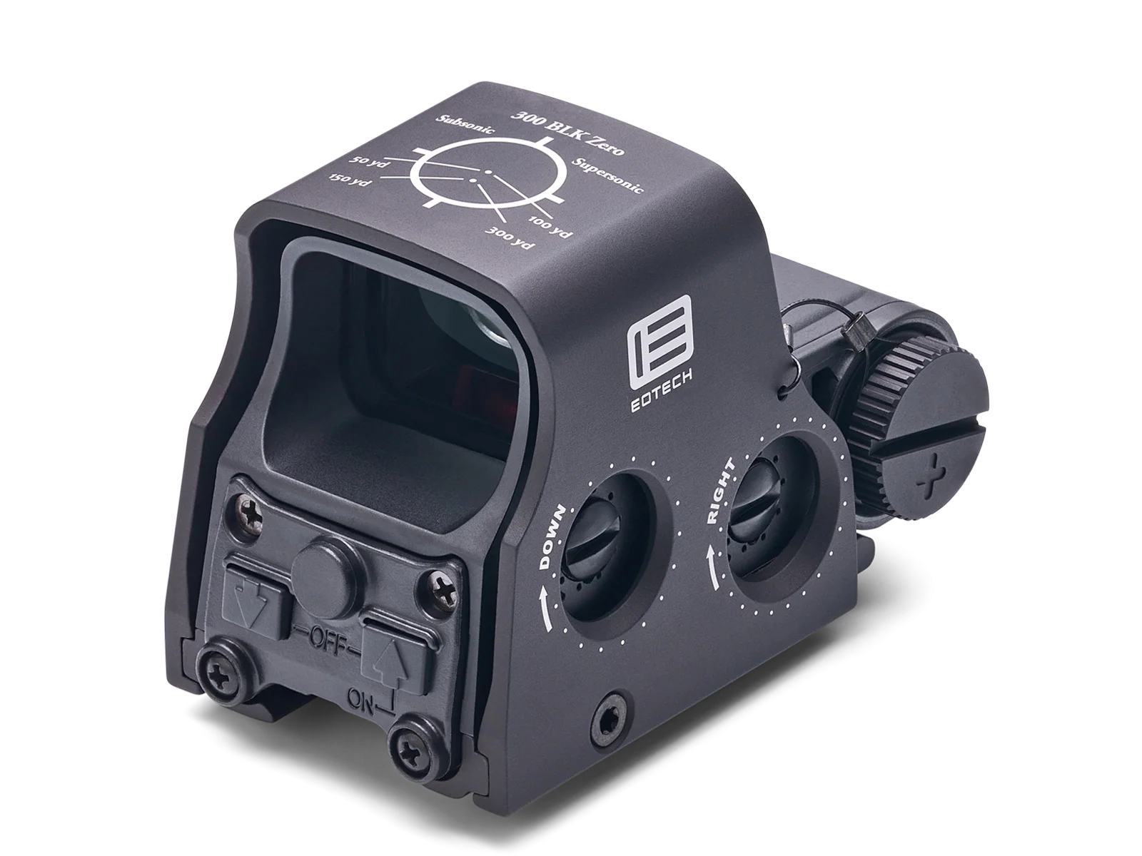EOTech XPS2 300 Blackout Reticle Holographic Red Dot Sight, Two 1 MOA Dots, 68 MOA Outer Ring - XPS2-300 - Image 3