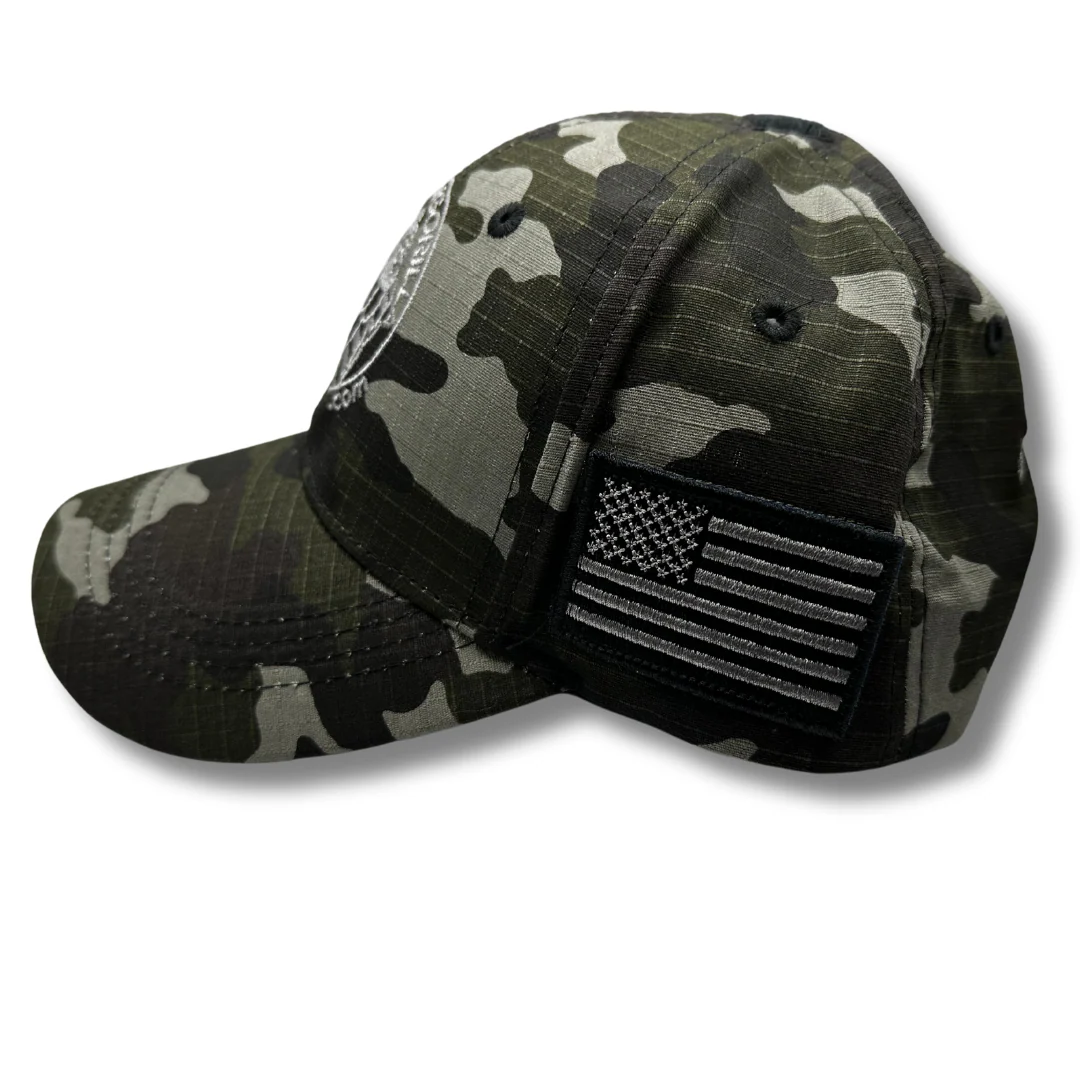 Freedom Gorilla Camouflage Shooter's Hat: Designed for Earmuff Comfort - Image 3