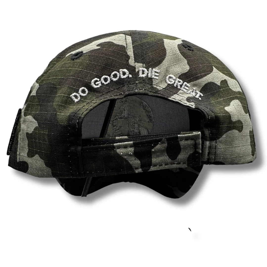 Freedom Gorilla Camouflage Shooter's Hat: Designed for Earmuff Comfort - Image 4
