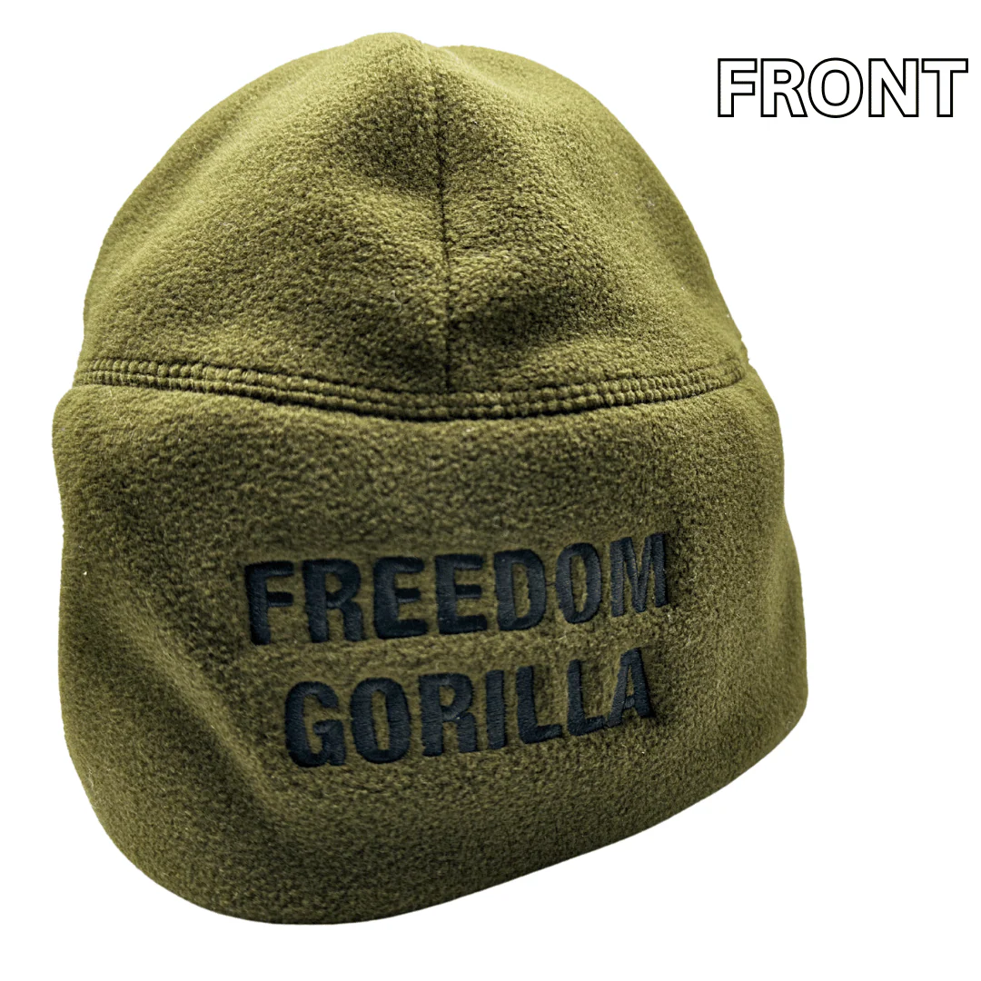 Freedom Gorilla Winter Fleece Hat - Image 2