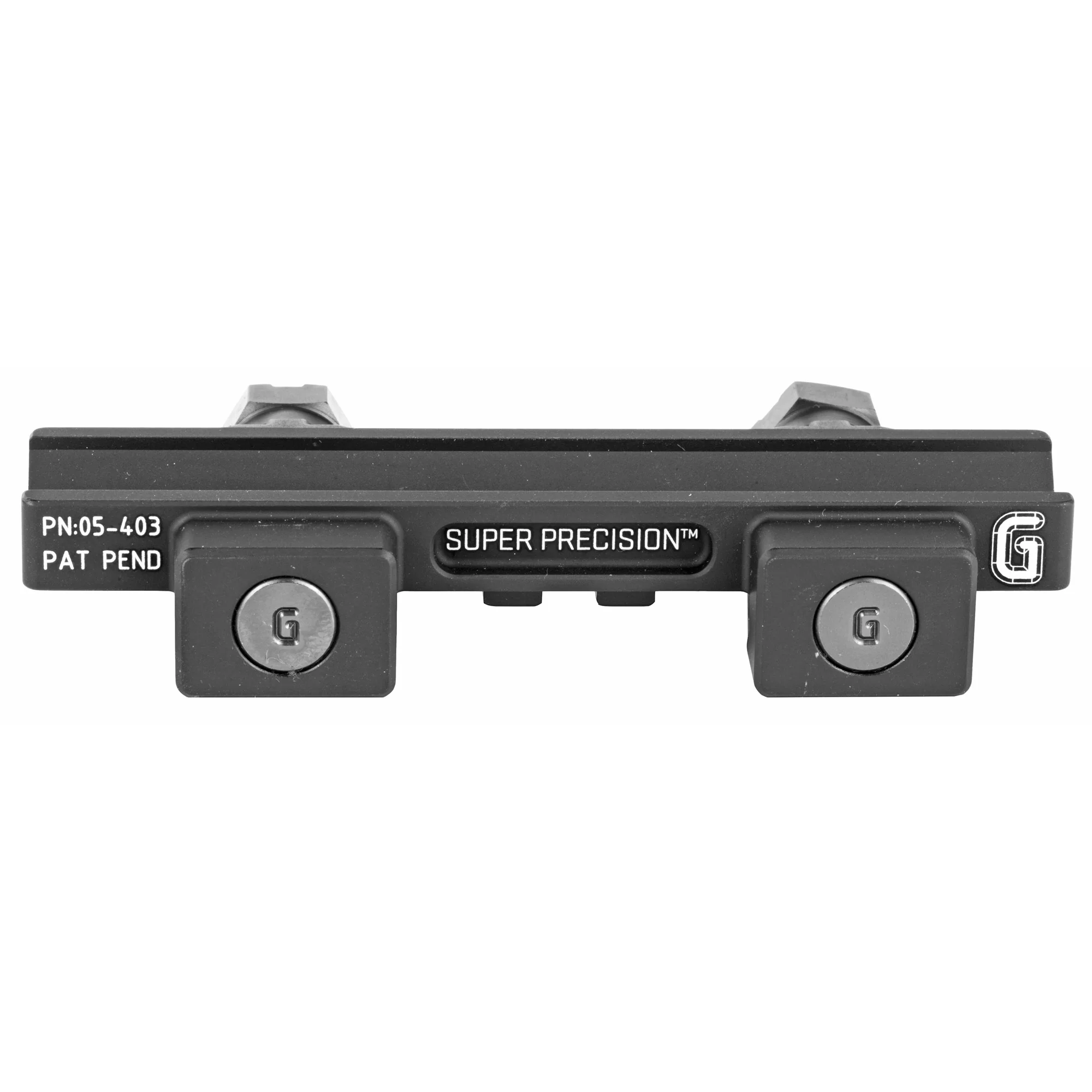 Geissele Automatics Super Precision, Optic Mount, ACOG, Black - 05-403B - Image 3