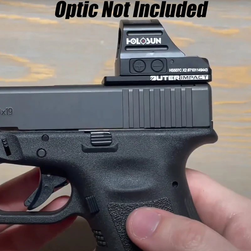 Glock Pistol Red Dot Adapter Mount Plate - OuterImpact - Image 4