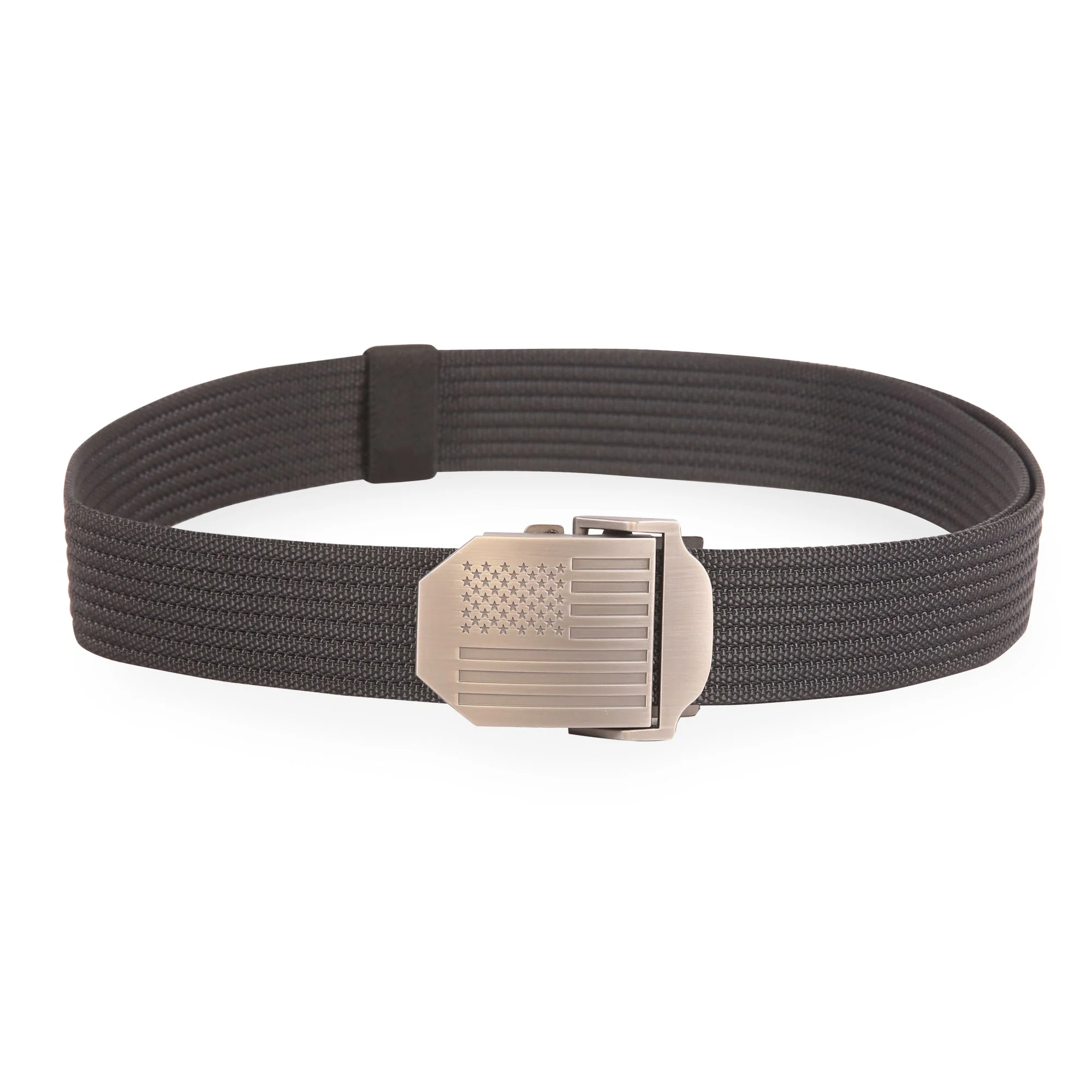Highland Tactical Nylon Belt - American Flag Buckle - Image 5