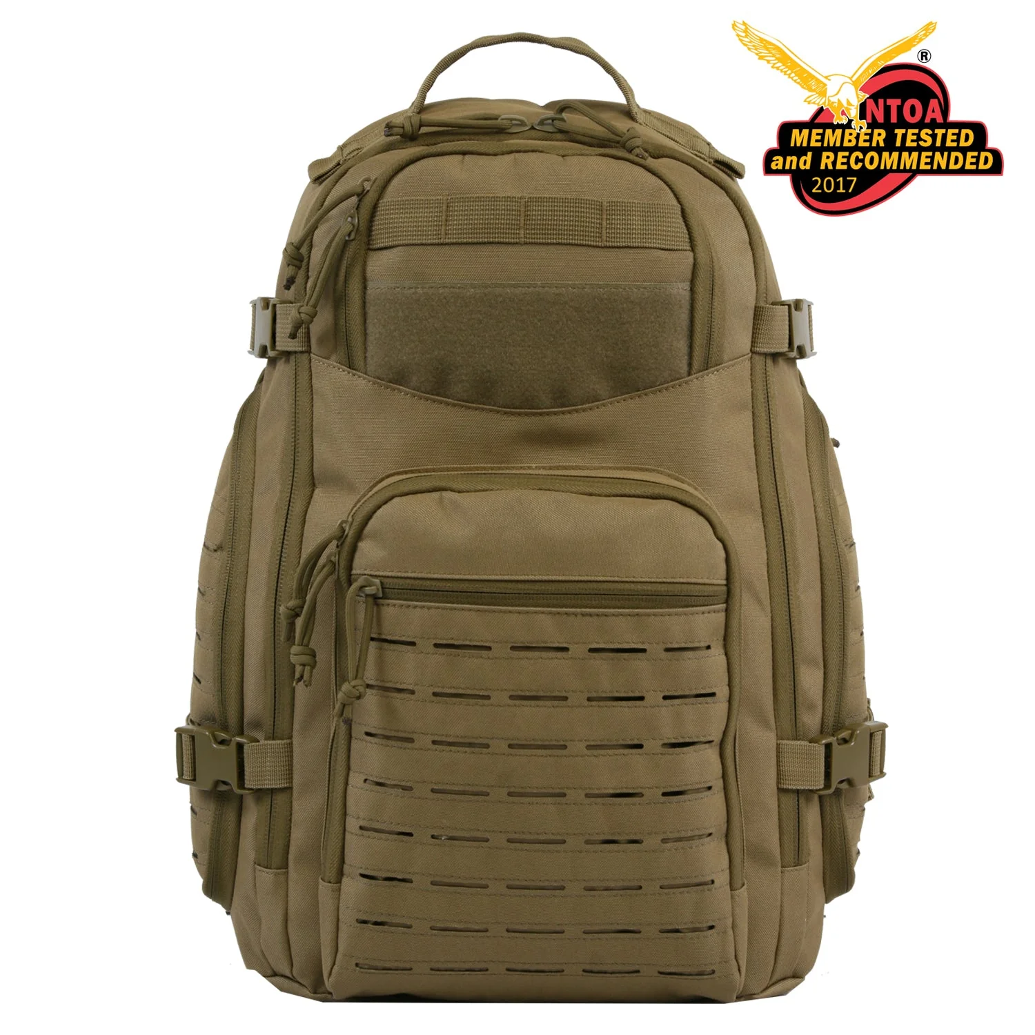 Highland Tactical Roger Tactical MOLLE Military Backpack - Image 4