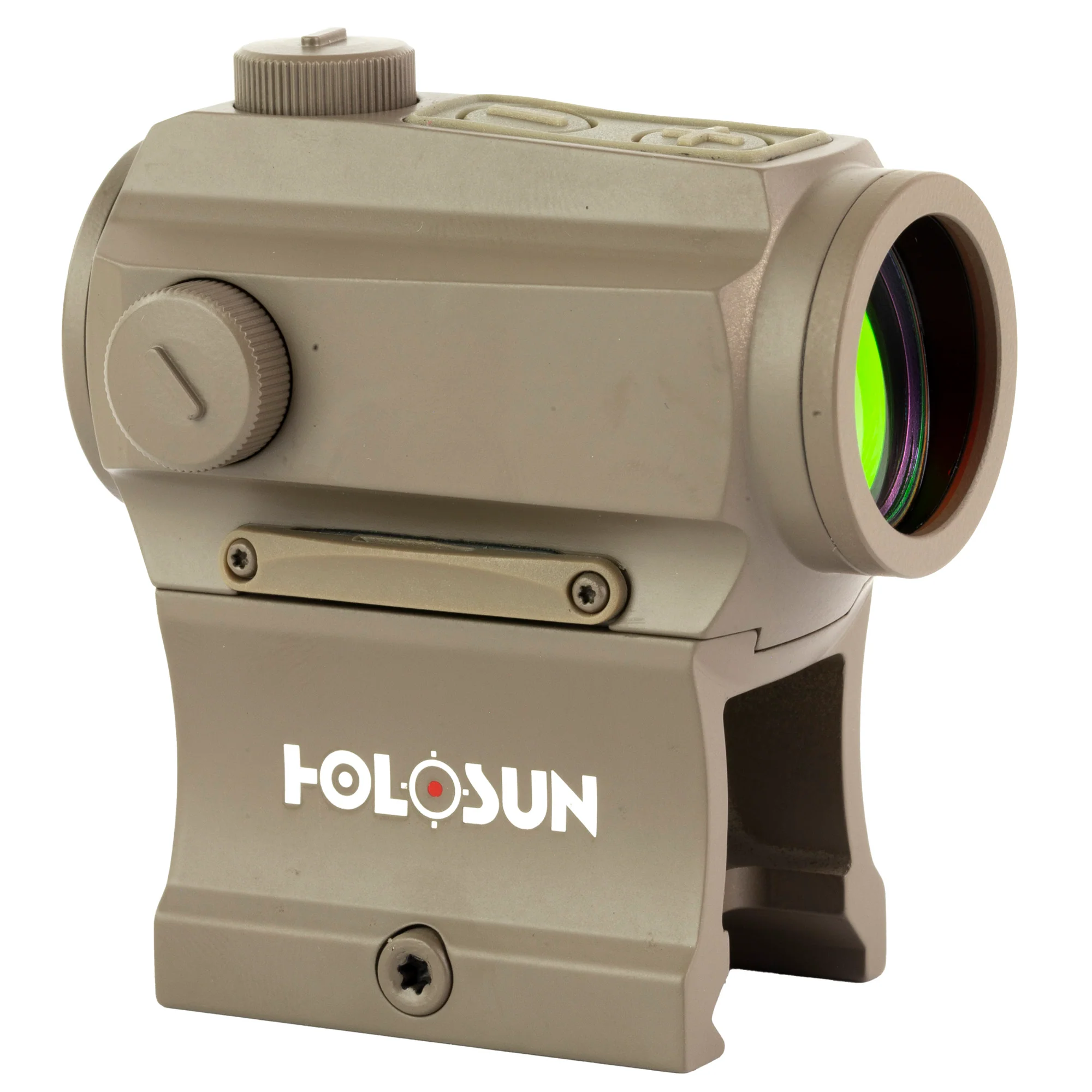 Holosun 403B FDE Red Dot 2 MOA High and Low Mount Bottom Battery Tray - HS403B-FDE - Image 3