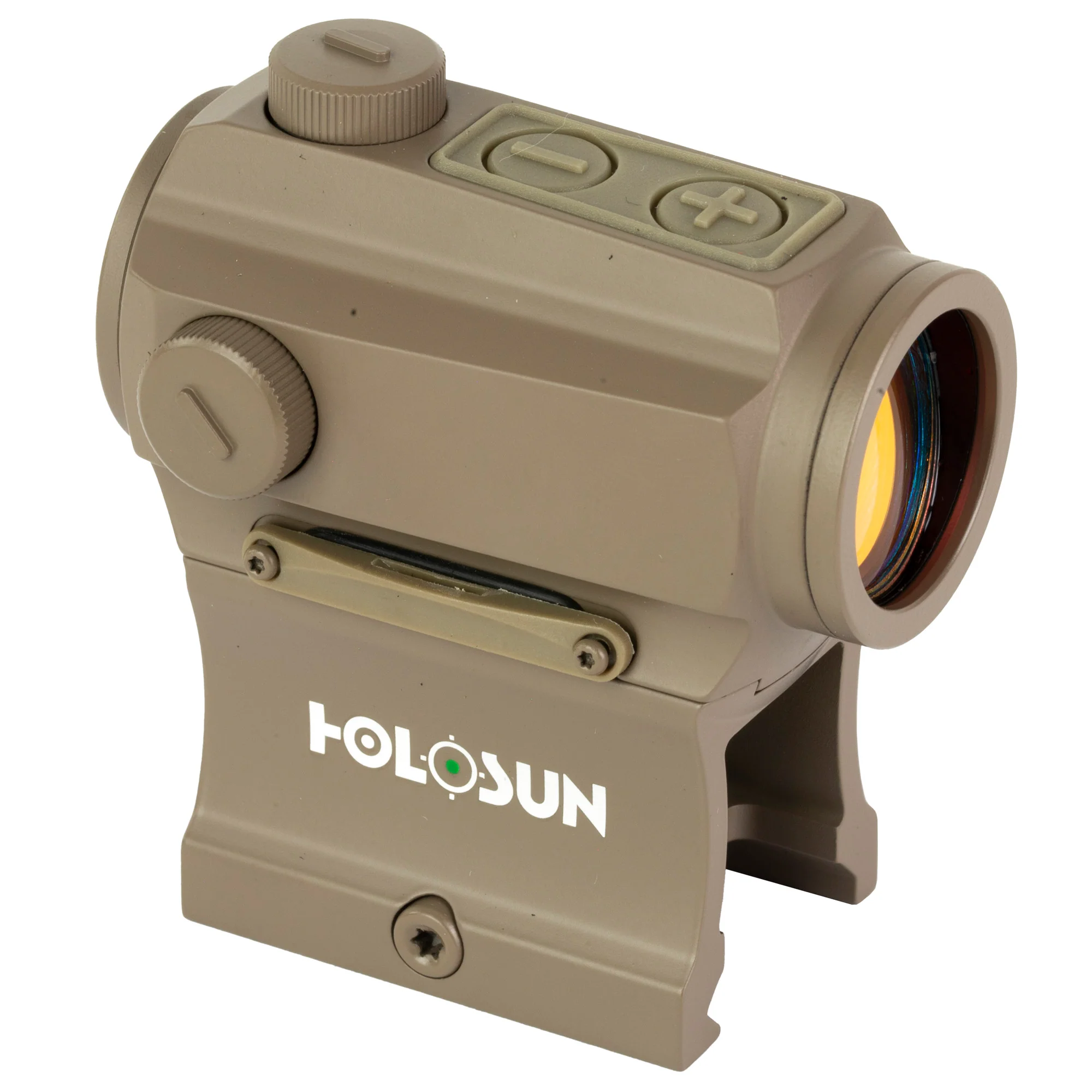 Holosun 403B Green FDE 2 MOA High and Low Mount Bottom Battery - HE403B-GR-FDE - Image 3