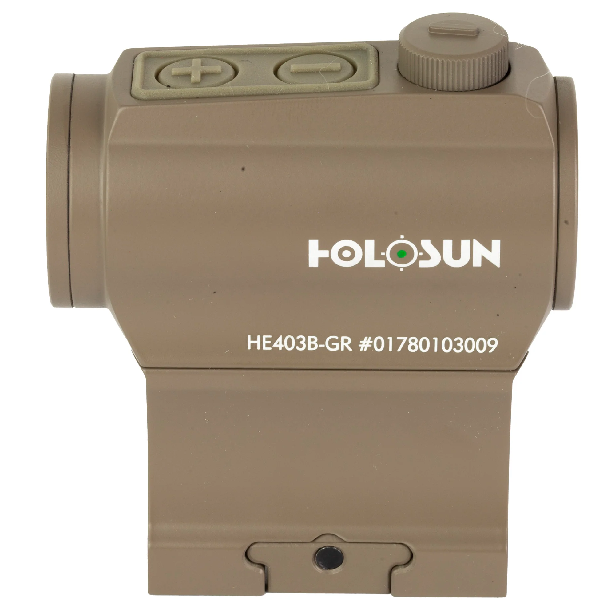 Holosun 403B Green FDE 2 MOA High and Low Mount Bottom Battery - HE403B-GR-FDE - Image 4